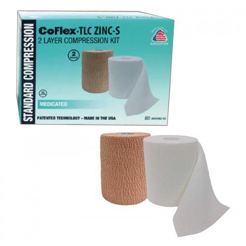 Picture of CoFlex TLC Zinc with Indicators Two-Layer Compression Bandage System