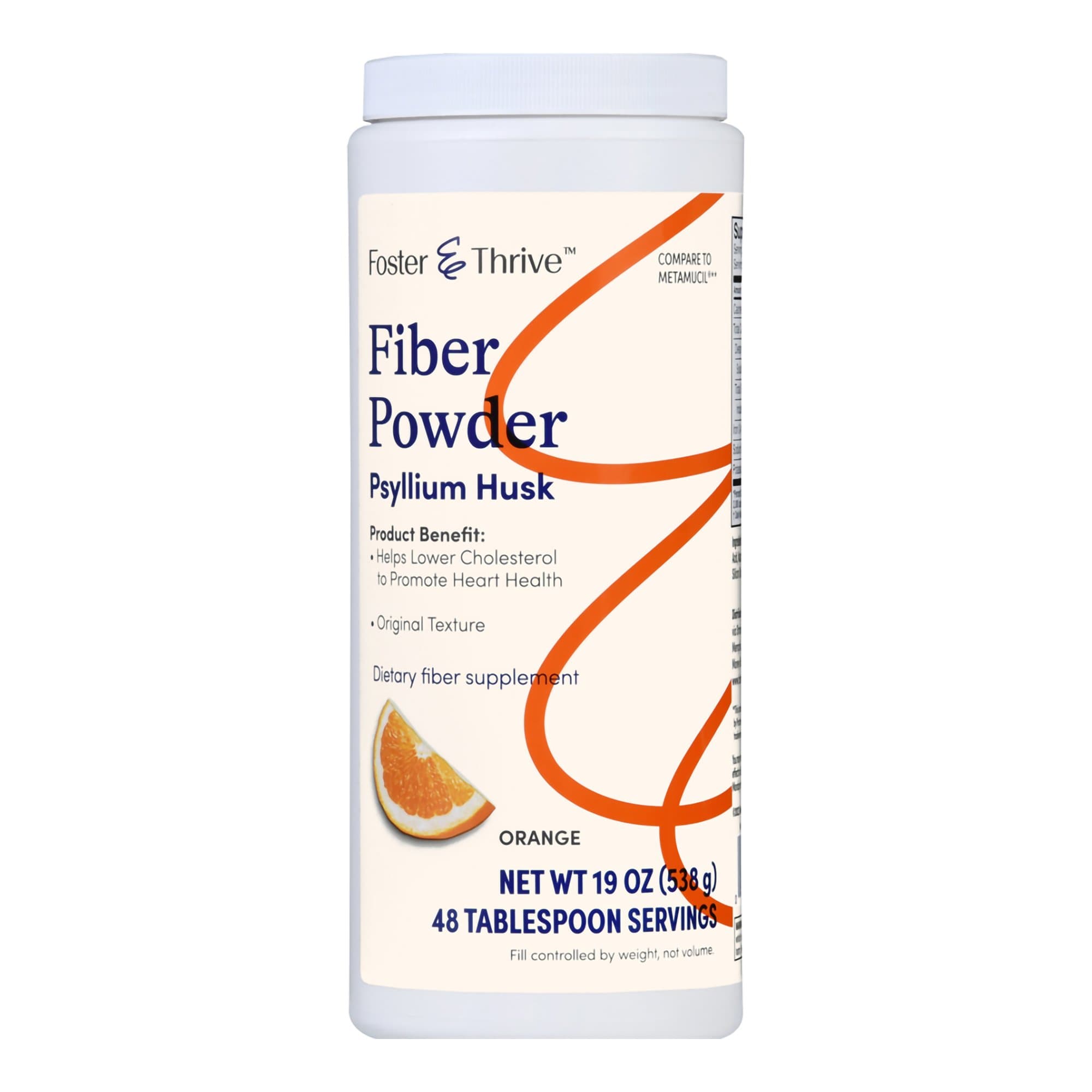 Picture of Foster & ThriveTM Fiber Powder Original Texture Orange