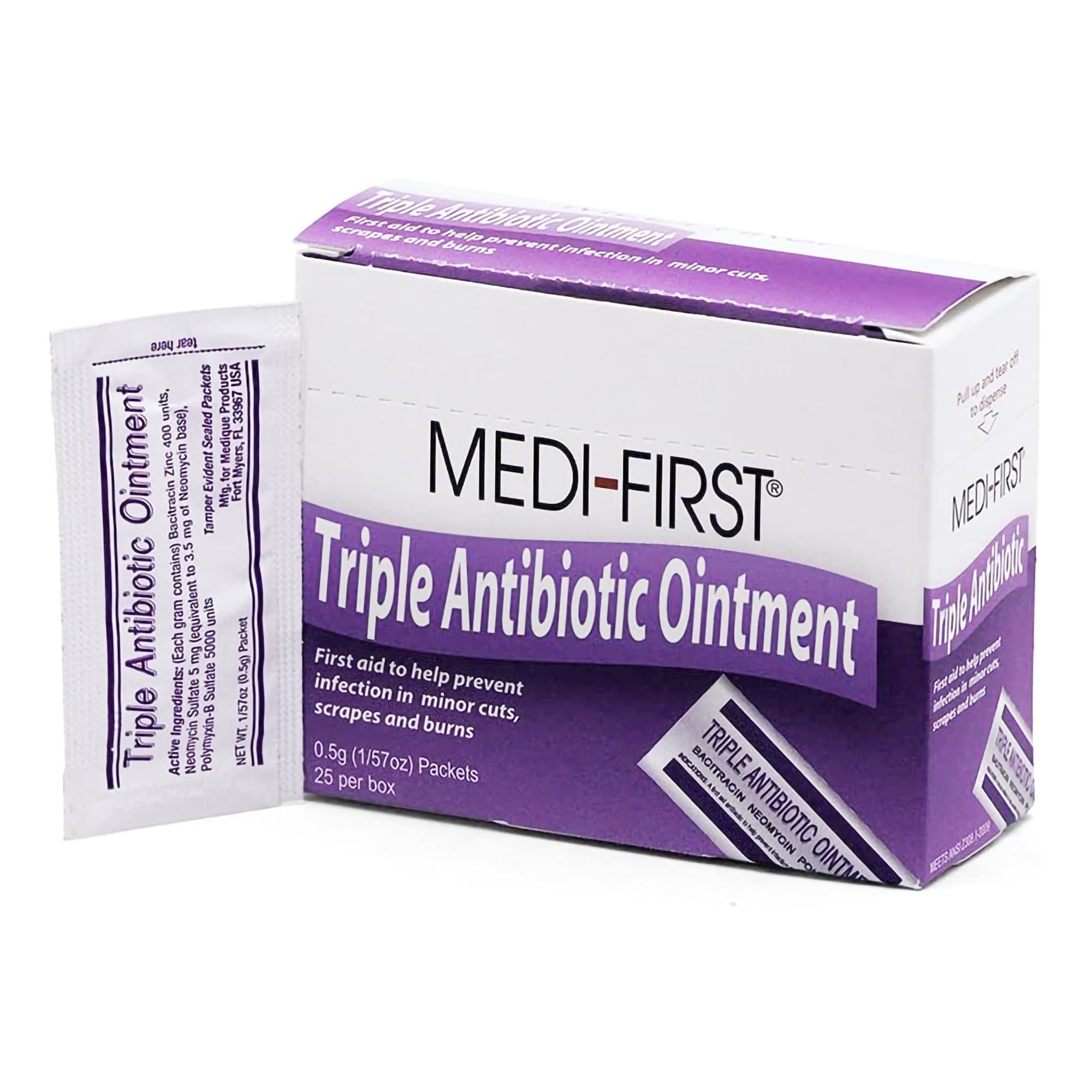 Picture of Medi-First Bacitracin / Neomycin / Polymyxin B First Aid Antibiotic