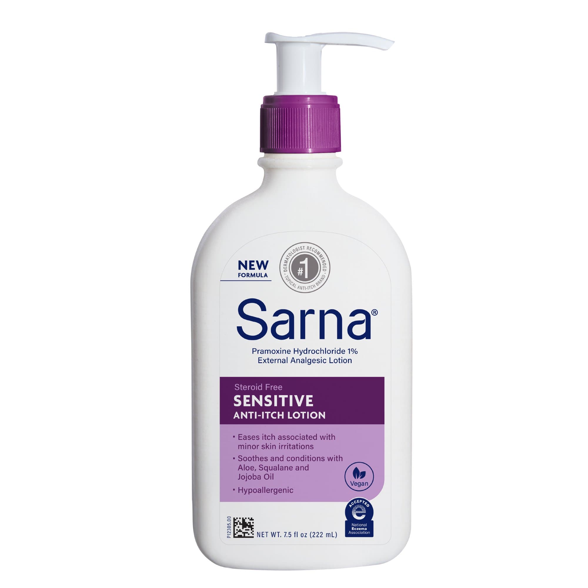 Picture of Sarna Itch Relief Lotion Sensitive, 7.5-ounce pump bottle
