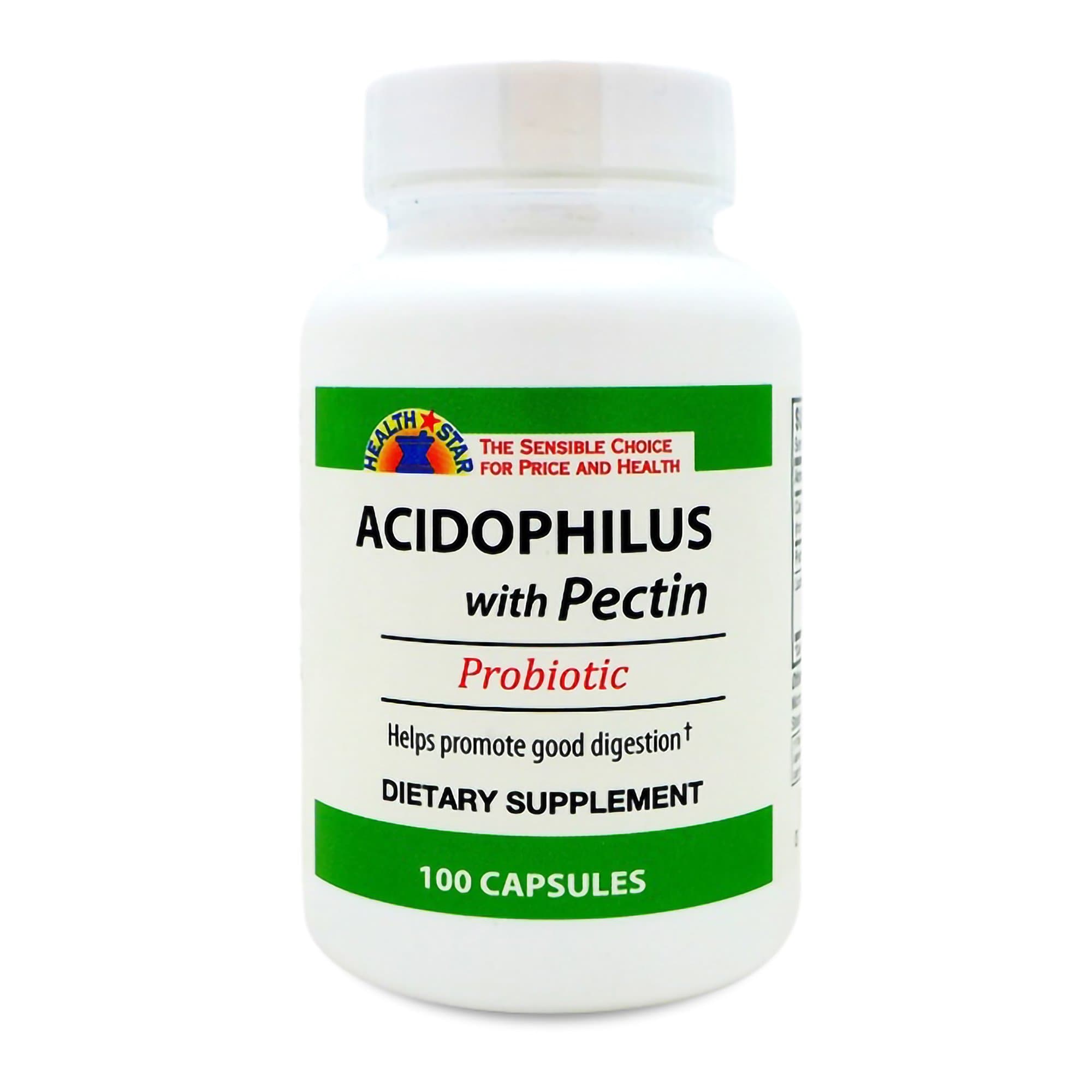 Picture of Health Star Acidophilus with Pectin Probiotic