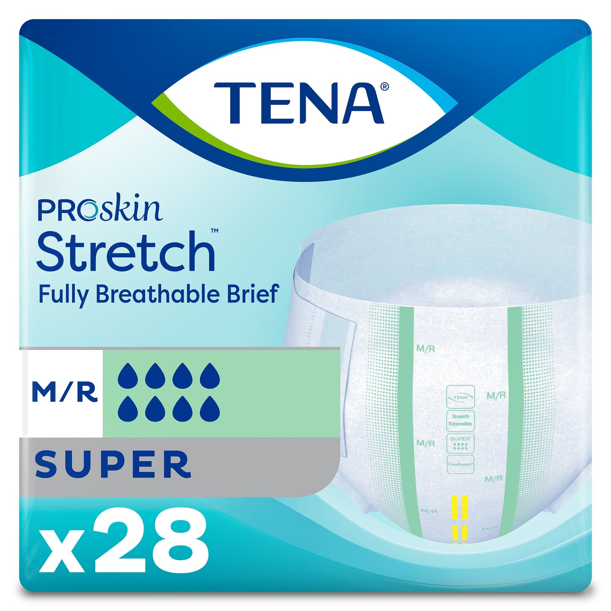 Picture of Tena ProSkin StretchTM Super Incontinence Brief, Medium