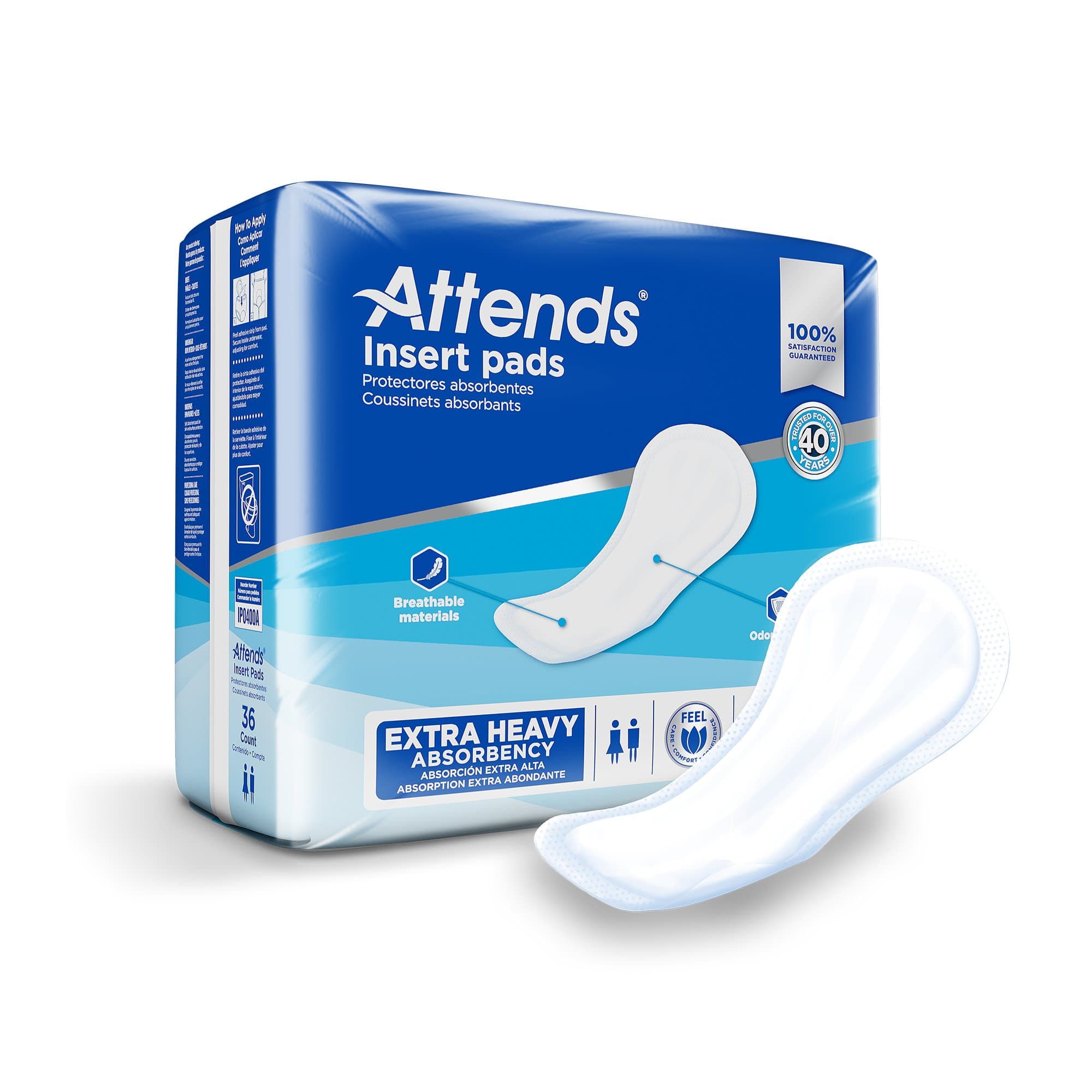 Picture of Attends Insert Pad Incontinence Liner