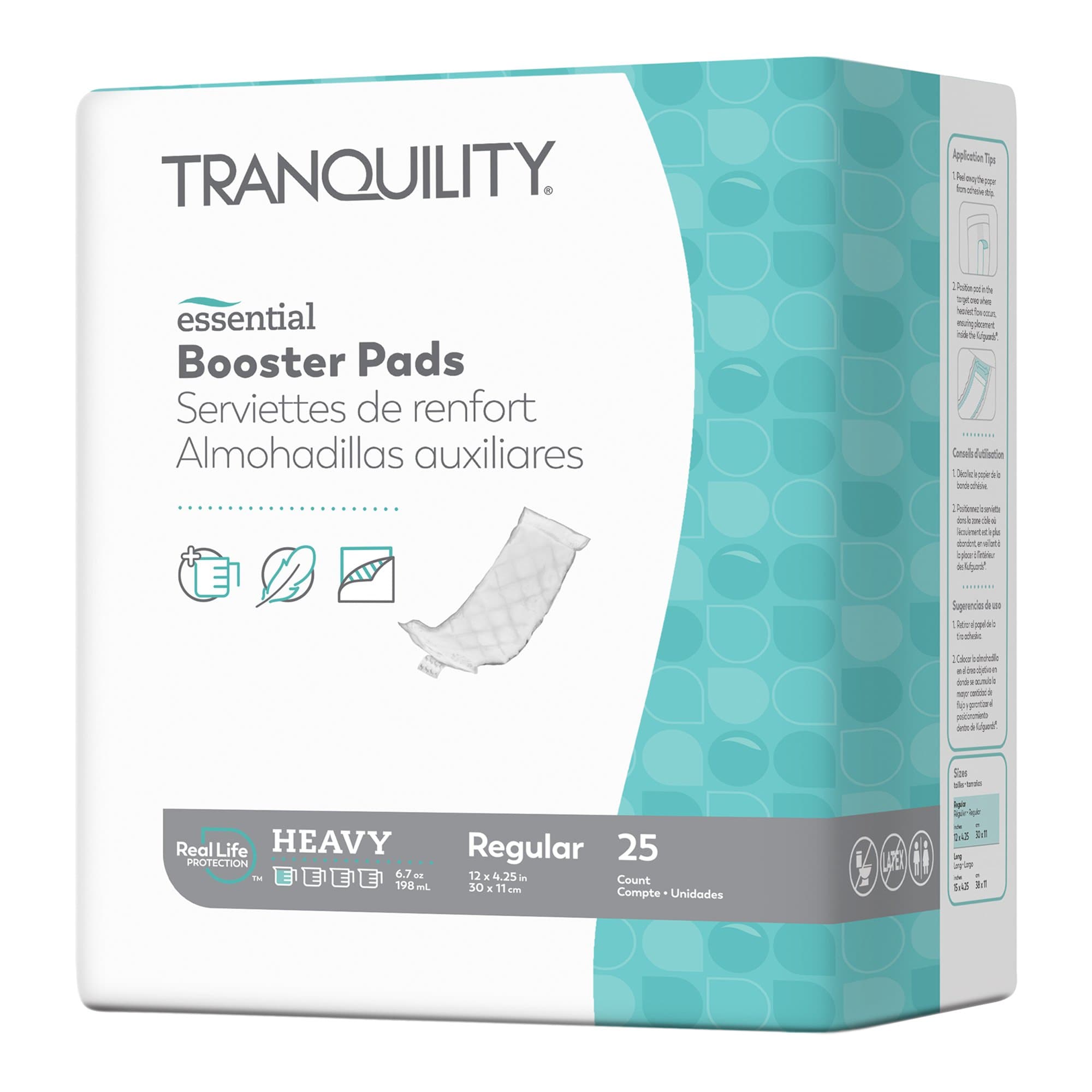 Picture of Select Added Absorbency Incontinence Booster Pad, 414 x 12 Inch