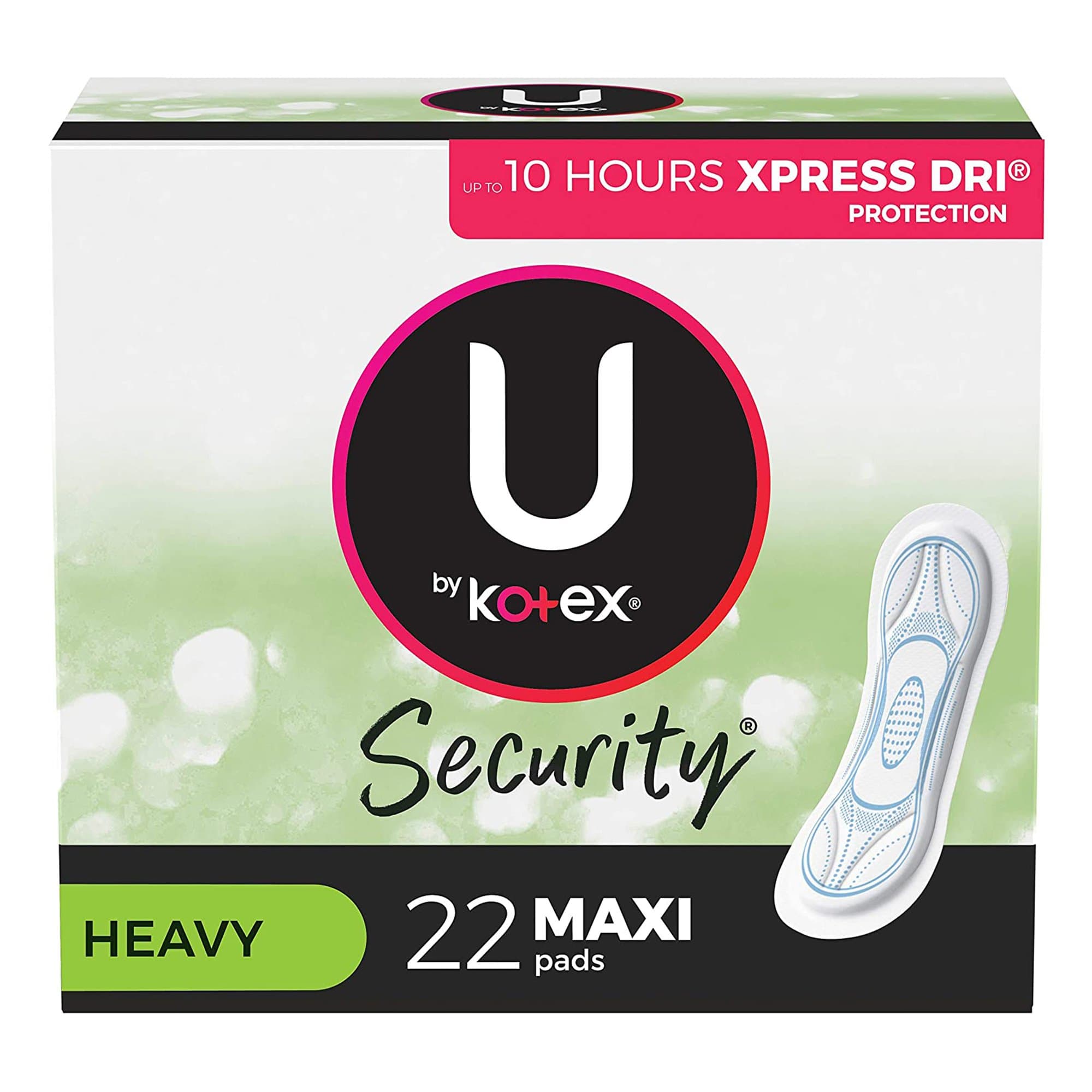 Picture of U by Kotex Security Maxi Pad, Heavy Absorbency