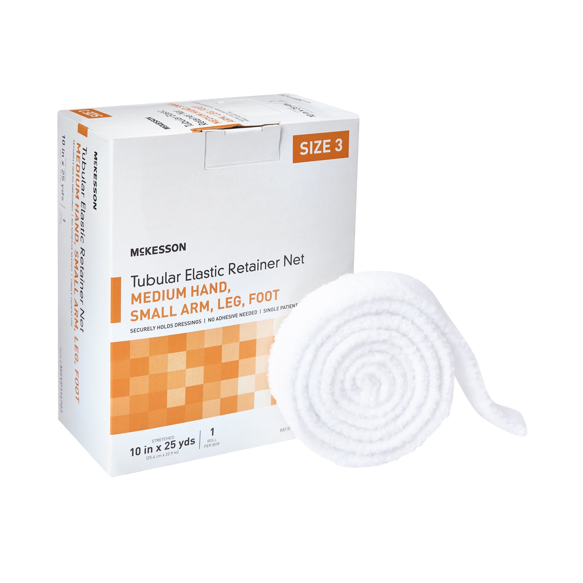 Picture of McKesson Tubular Bandage, 10 Inch x 25 Yard, Size 3