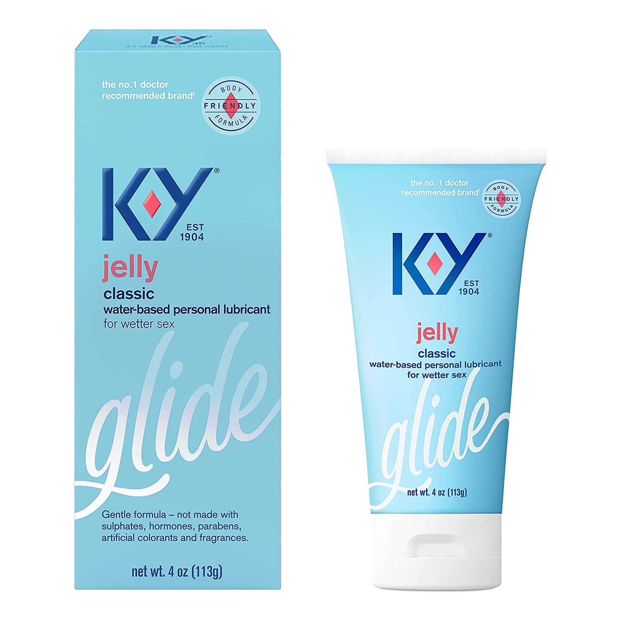 Picture of K-Y Glide Personal Lubricant, 4-ounce Tube