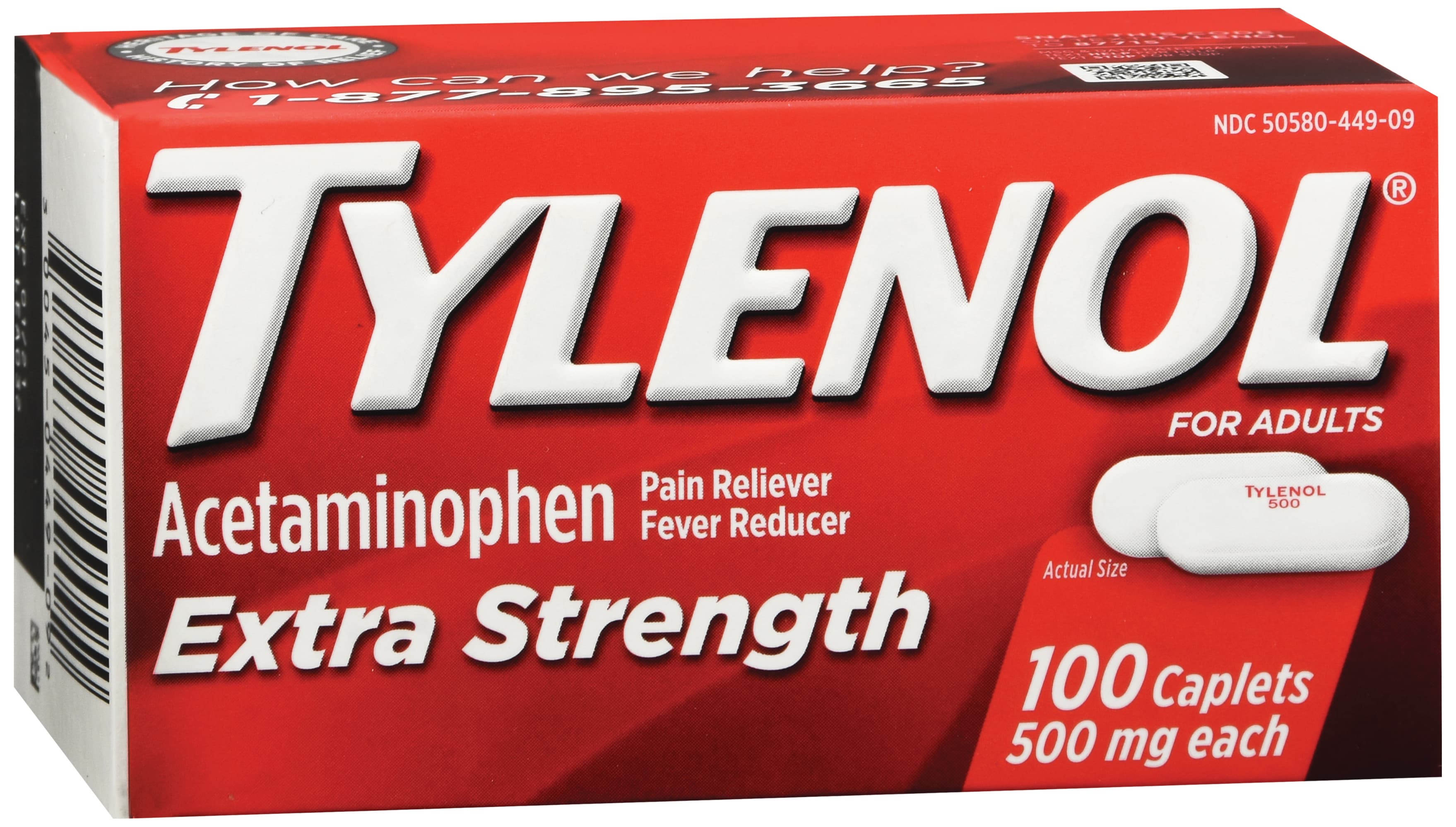 Picture of Tylenol Extra Strength Caplets