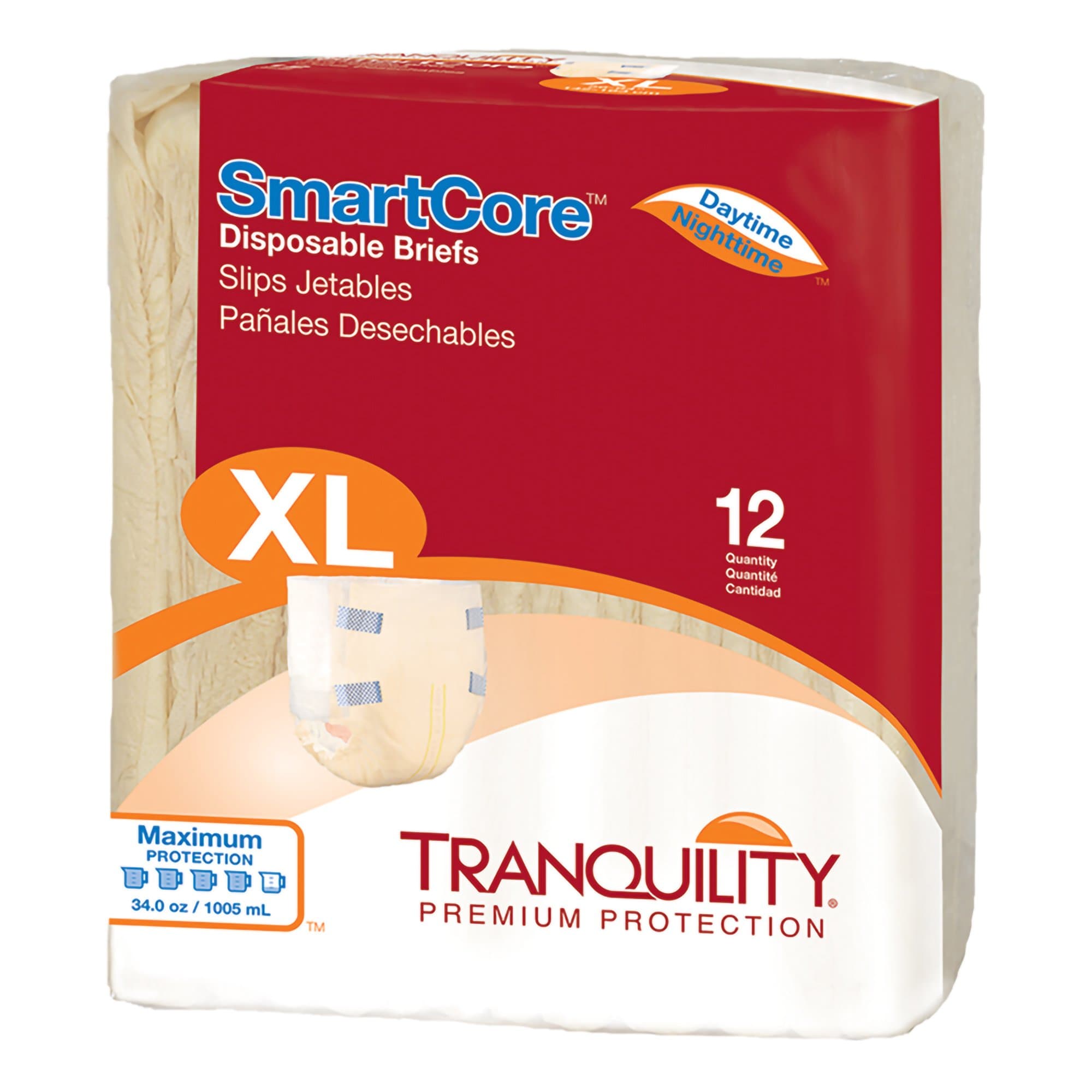 Picture of Tranquility SmartCoreTM Maximum Protection Incontinence Brief, Extra Large