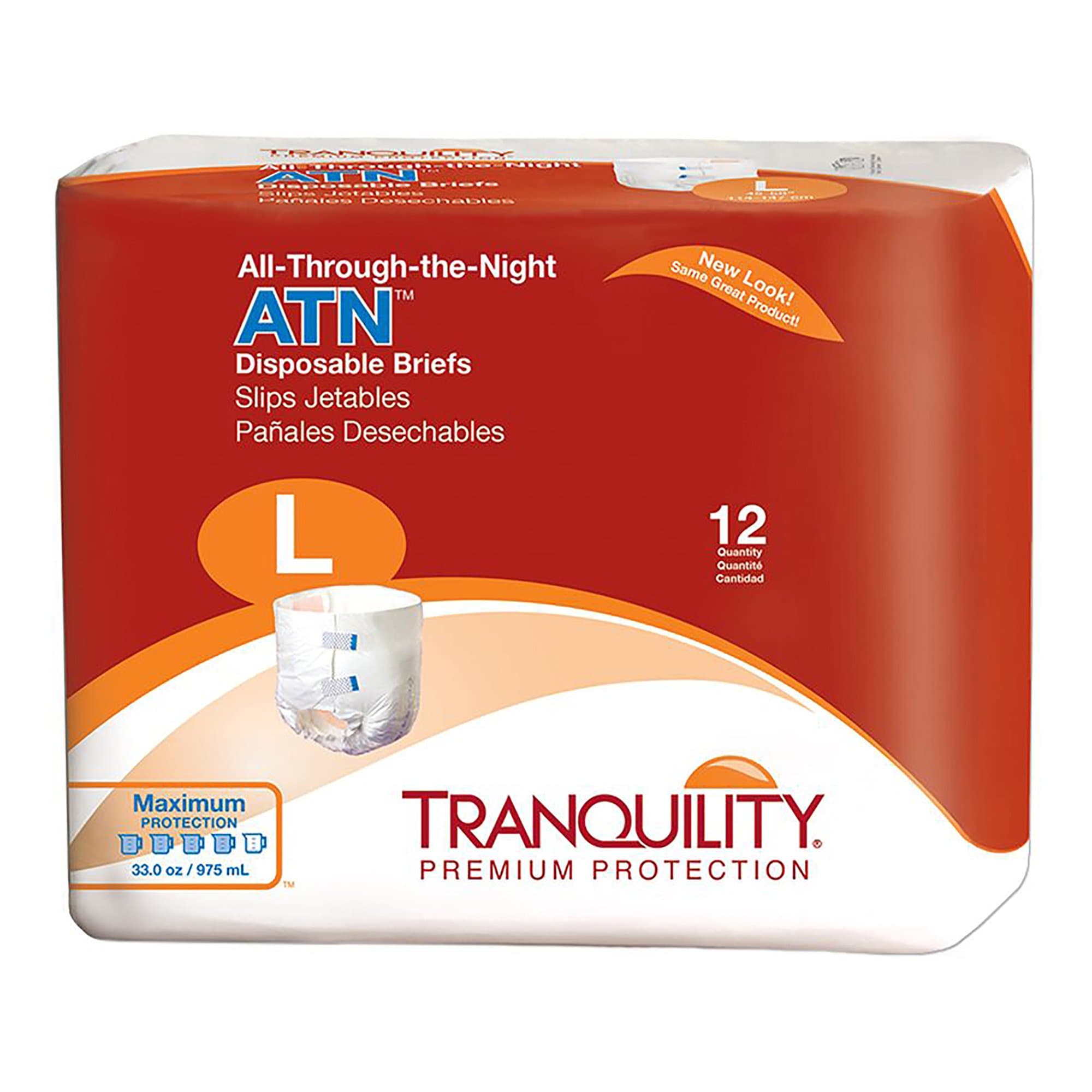 Picture of Tranquility ATN Incontinence Brief, Large