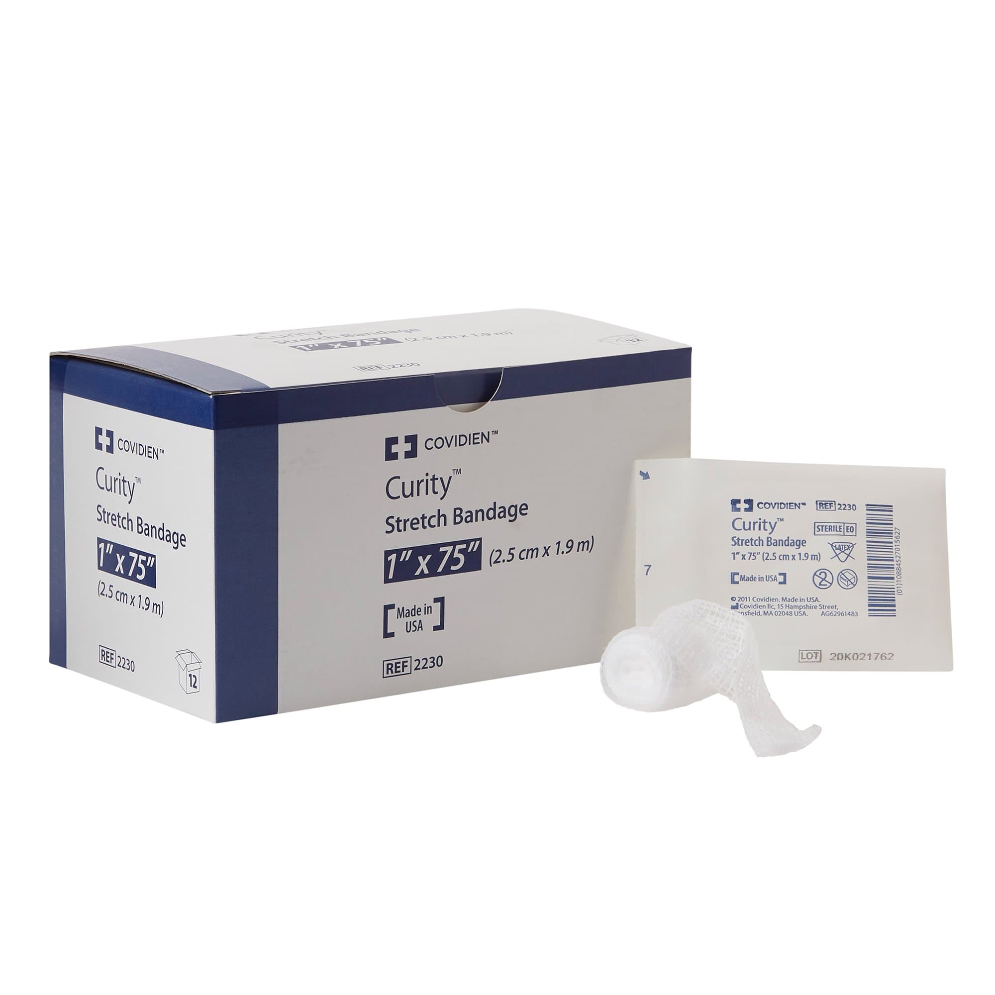 Picture of CurityTM Sterile Conforming Bandage, 1 x 75 Inch, 1-Ply