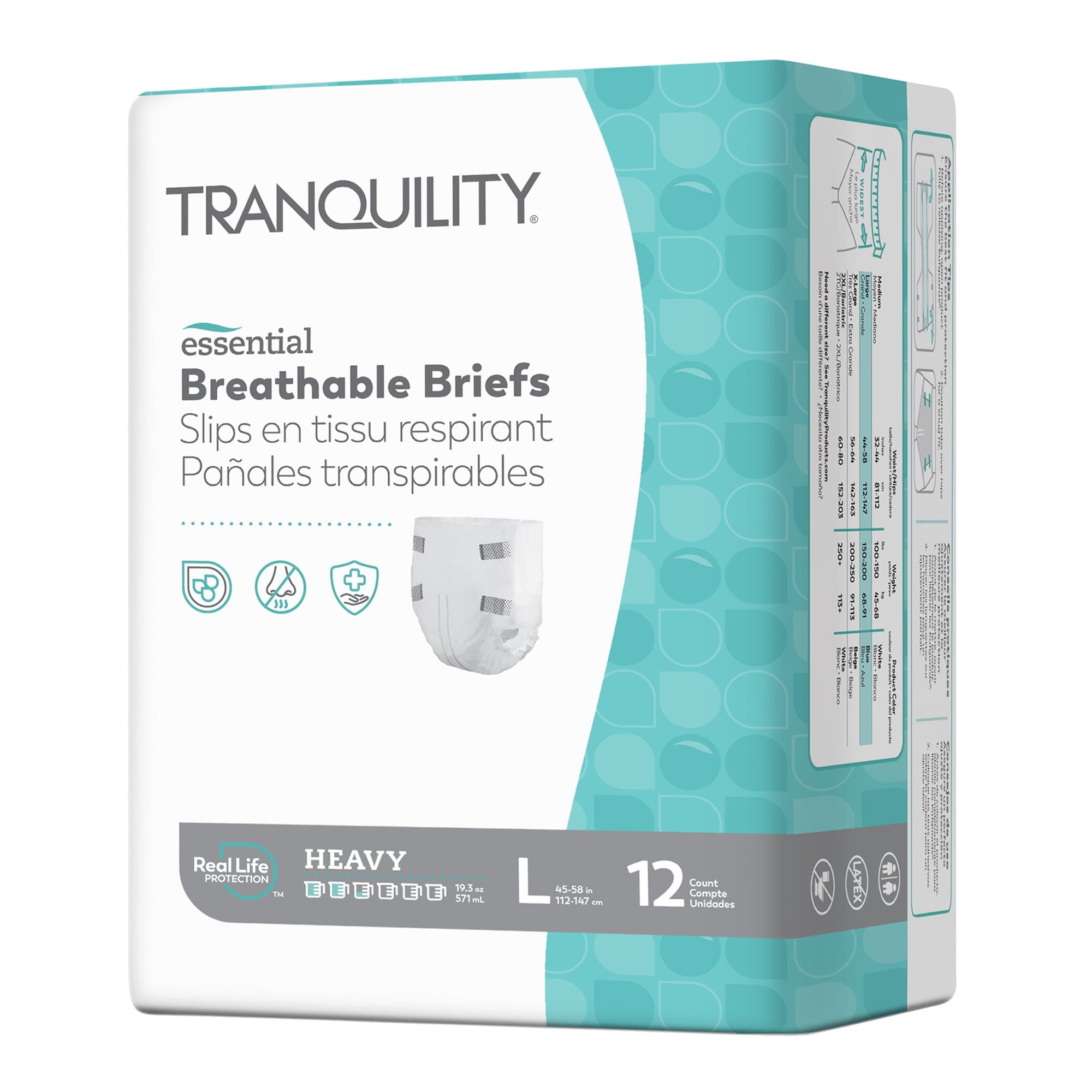 Picture of Tranquility Essential Heavy Incontinence Brief, Large
