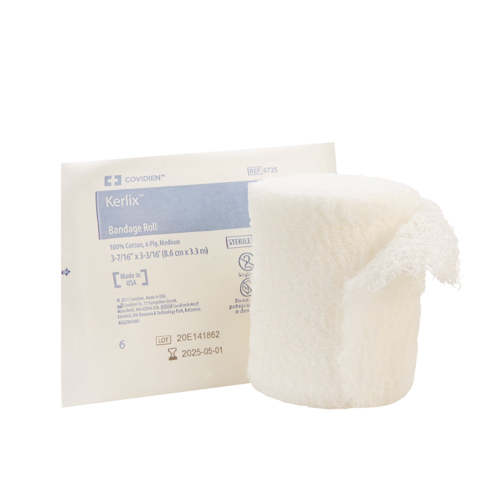 Picture of KerlixTM Sterile Fluff Bandage Roll, 3-4/10 Inch x 3-6/10 Yard, 6-Ply