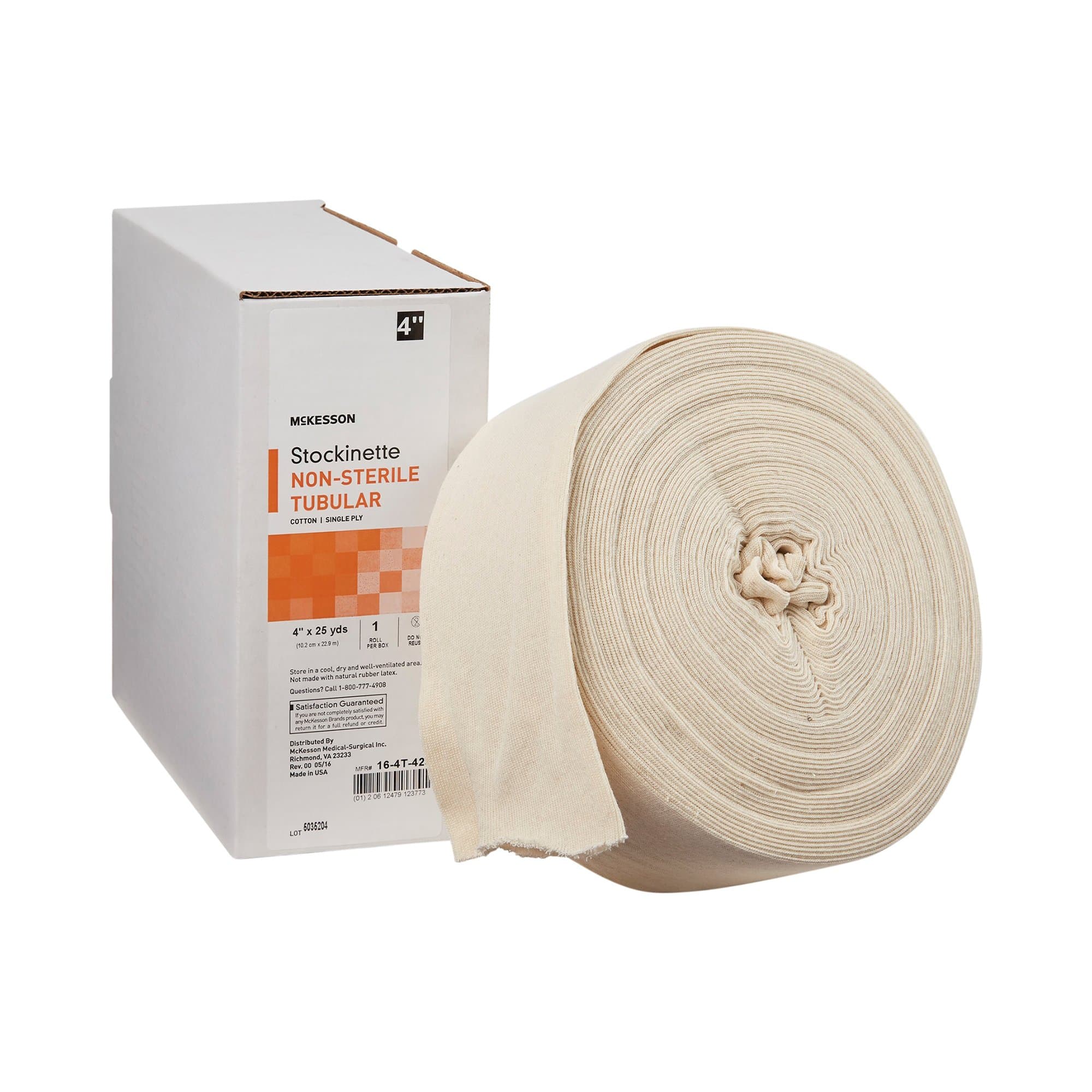 Picture of McKesson Beige Cotton Tubular Stockinette, 4 Inch x 25 Yard