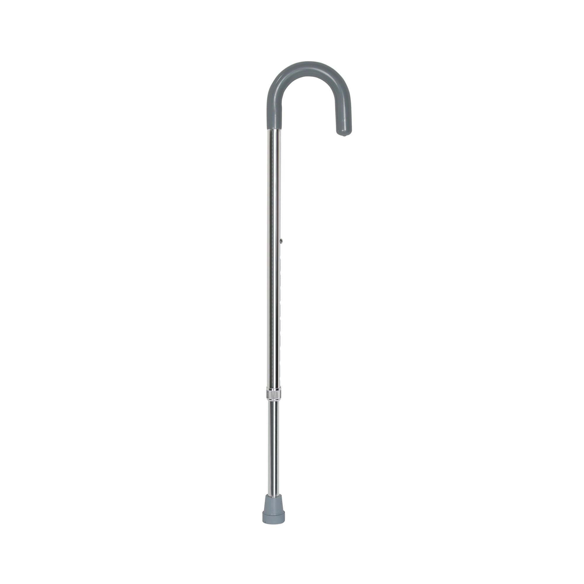 Picture of McKesson Round Handle Walking Cane, Aluminum, 29-3/4  38-3/4 Inch Height