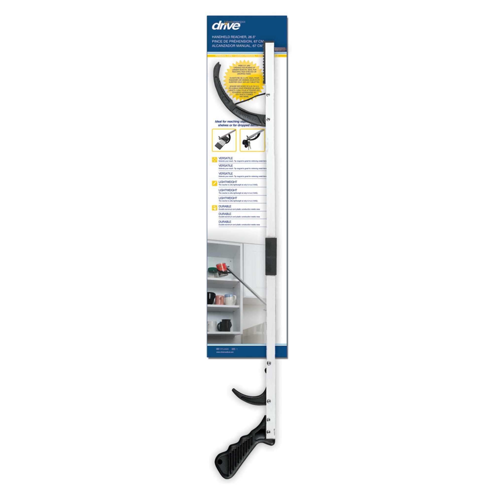 Picture of driveTM Reaching Aid, Lightweight Grabber Reacher, 26 Inches