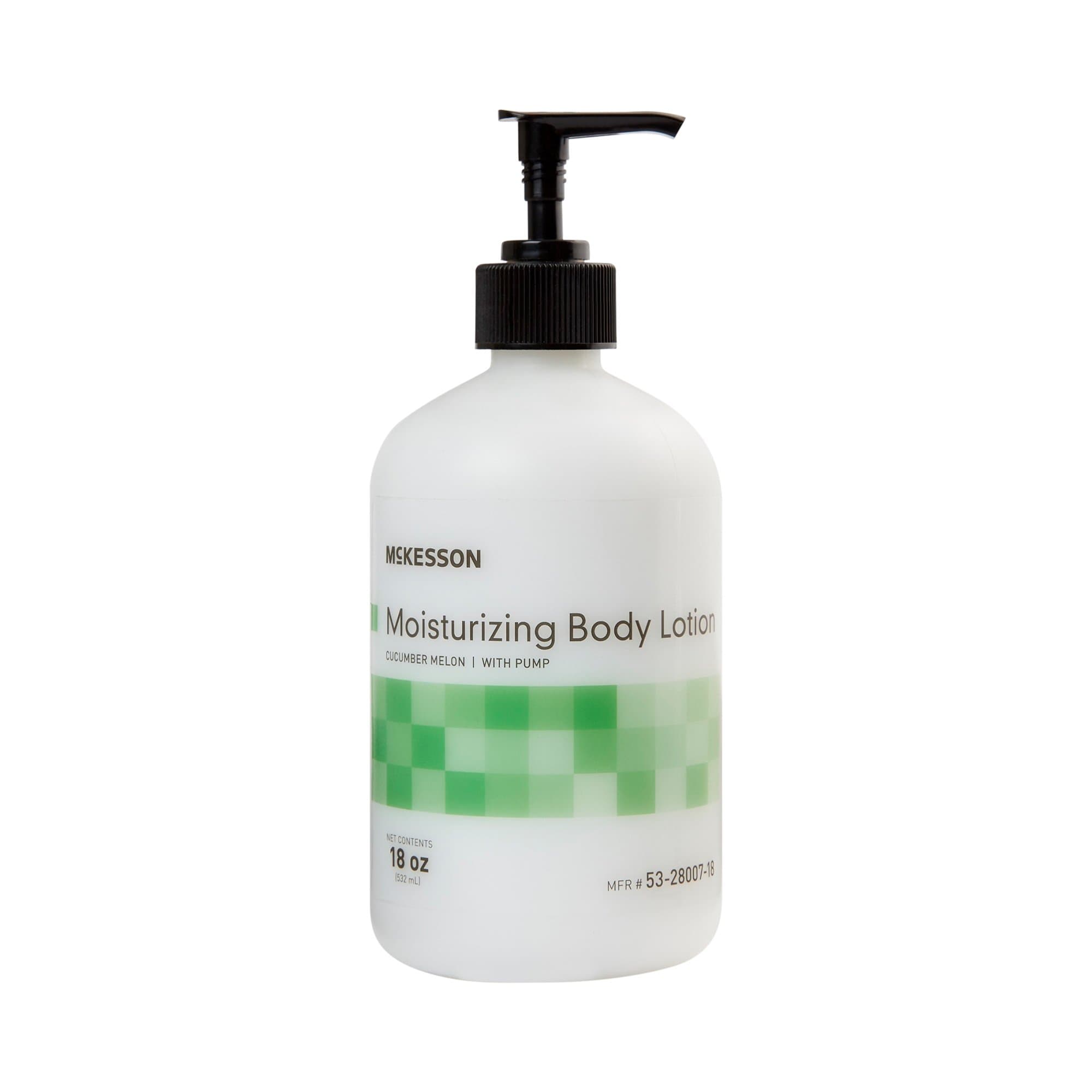 Picture of McKesson Cucumber Melon Scent Hand and Body Moisturizer, 18-oz Pump Bottle