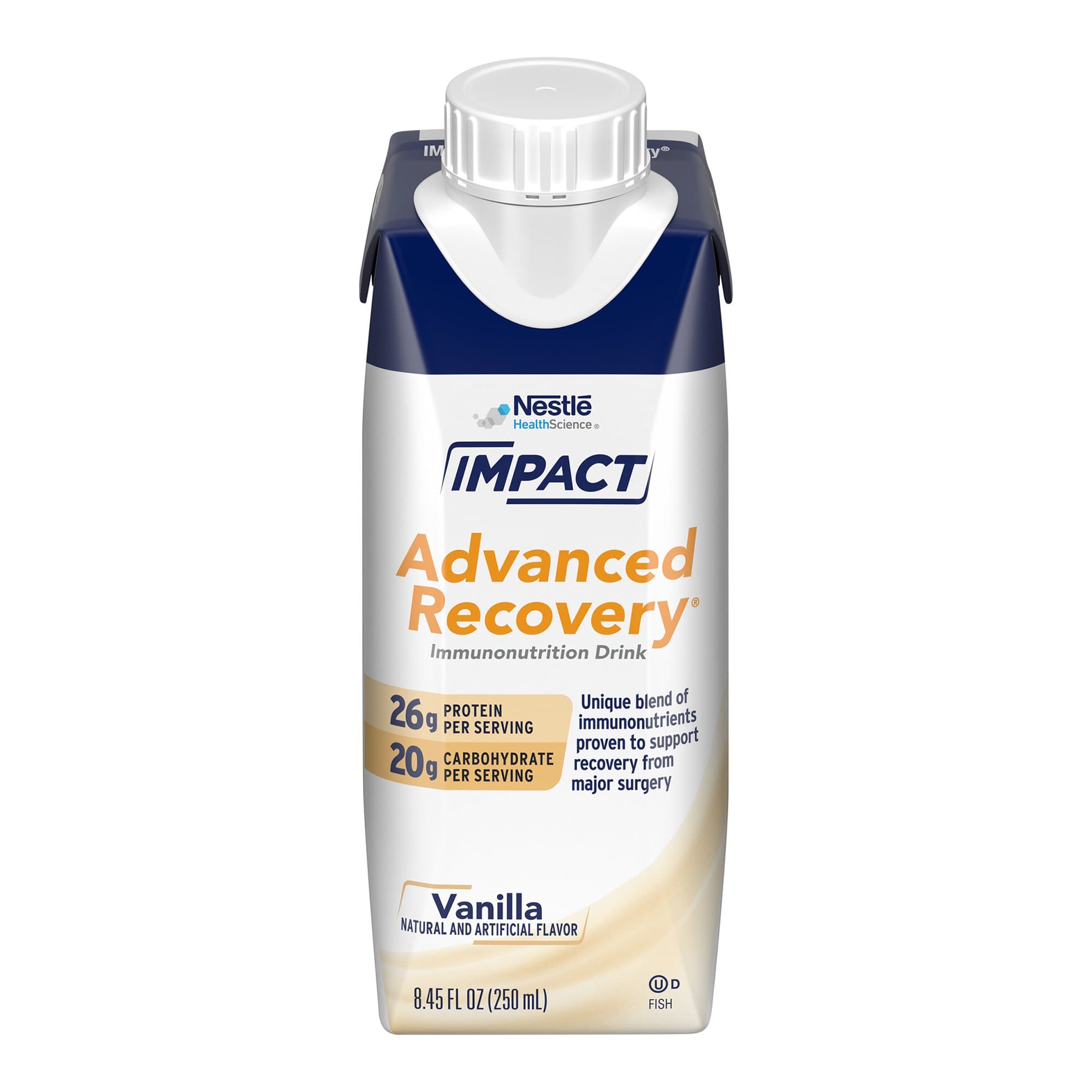 Picture of Impact Advanced Recovery Vanilla Immunonutrition Drink, 8.45-ounce carton
