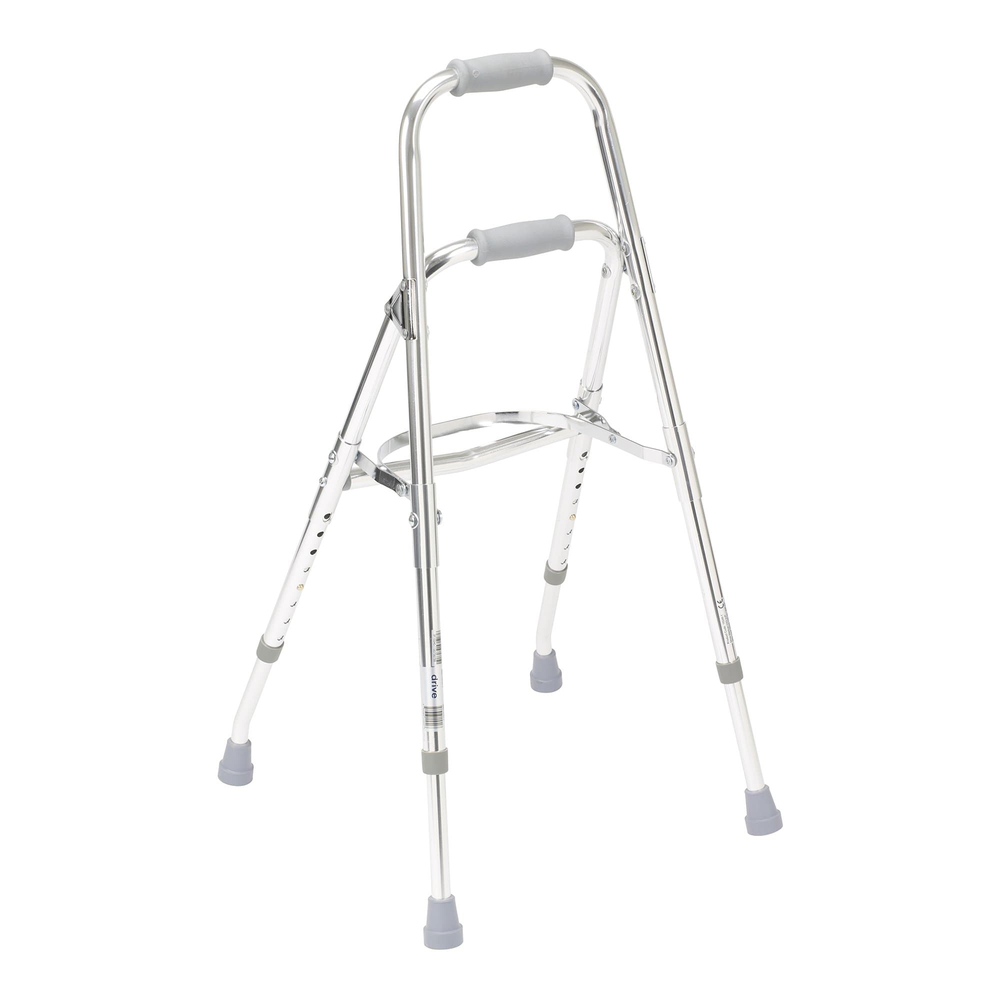 Picture of driveTM Hemi Aluminum Side Step Folding Walker, 2912  37 Inch Height