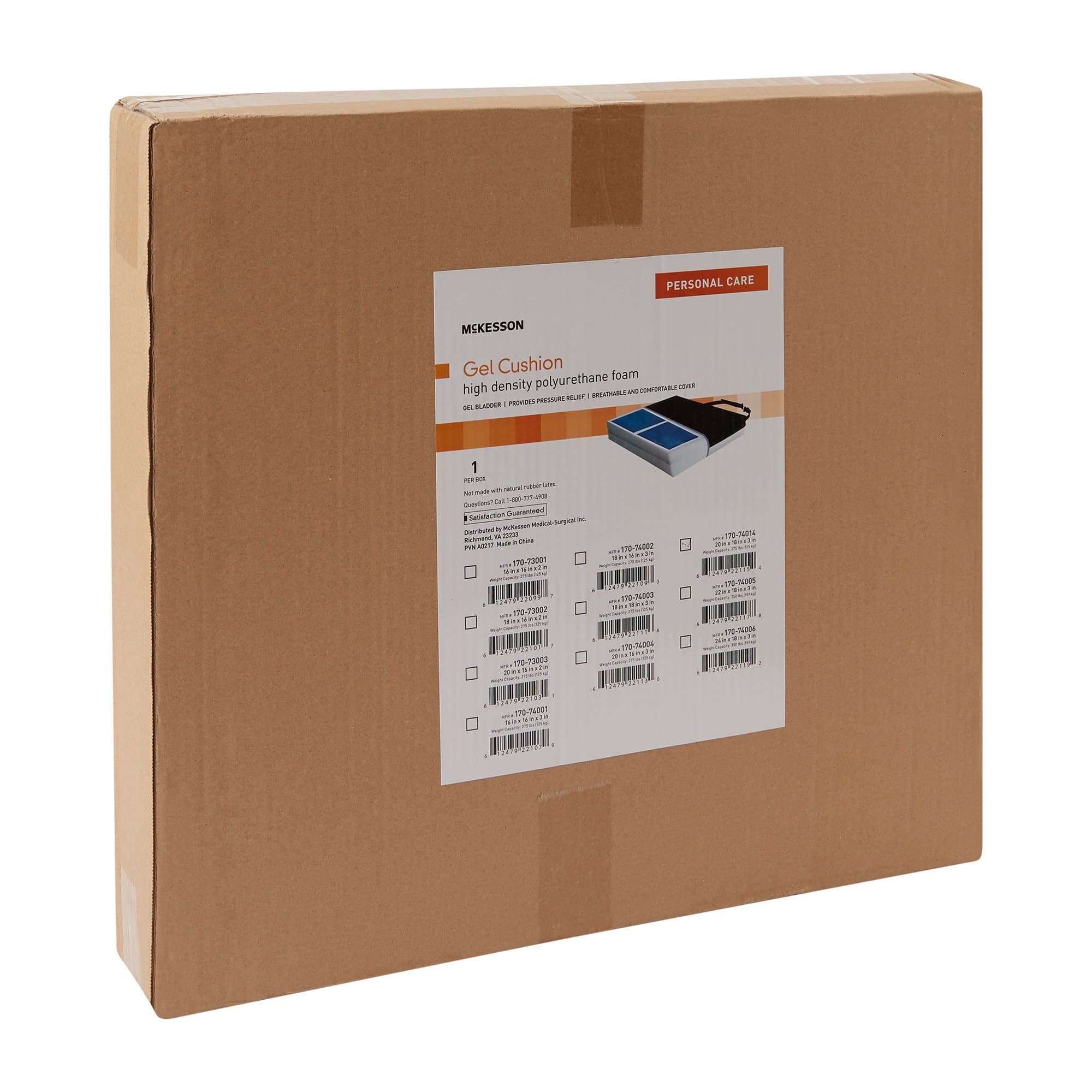 Picture of McKesson Molded Foam Seat Cushion, 20 x 18 x 3 Inch