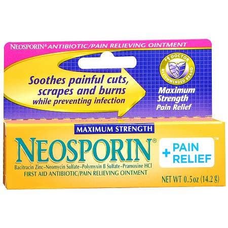 Picture of Neosporin + Pain Relief Cream, 0.5 oz. Tube