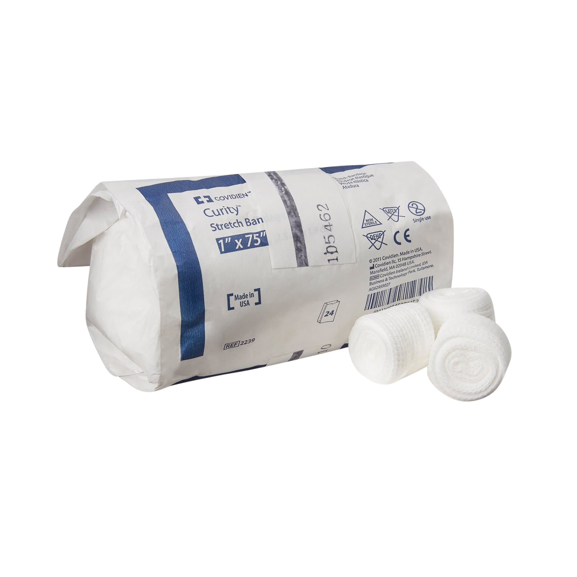 Picture of CurityTM Conforming Bandage, 1 x 75 Inch, 1-Ply