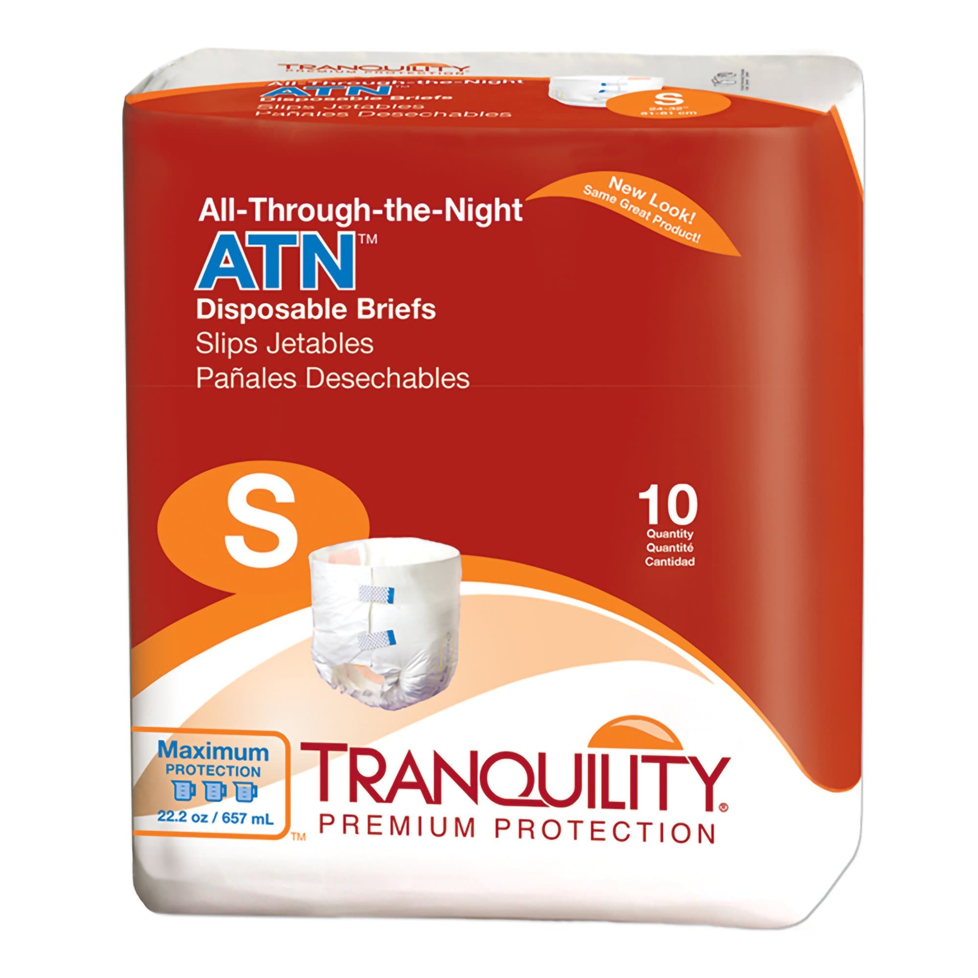 Picture of Tranquility ATN Maximum Protection Incontinence Brief, Small