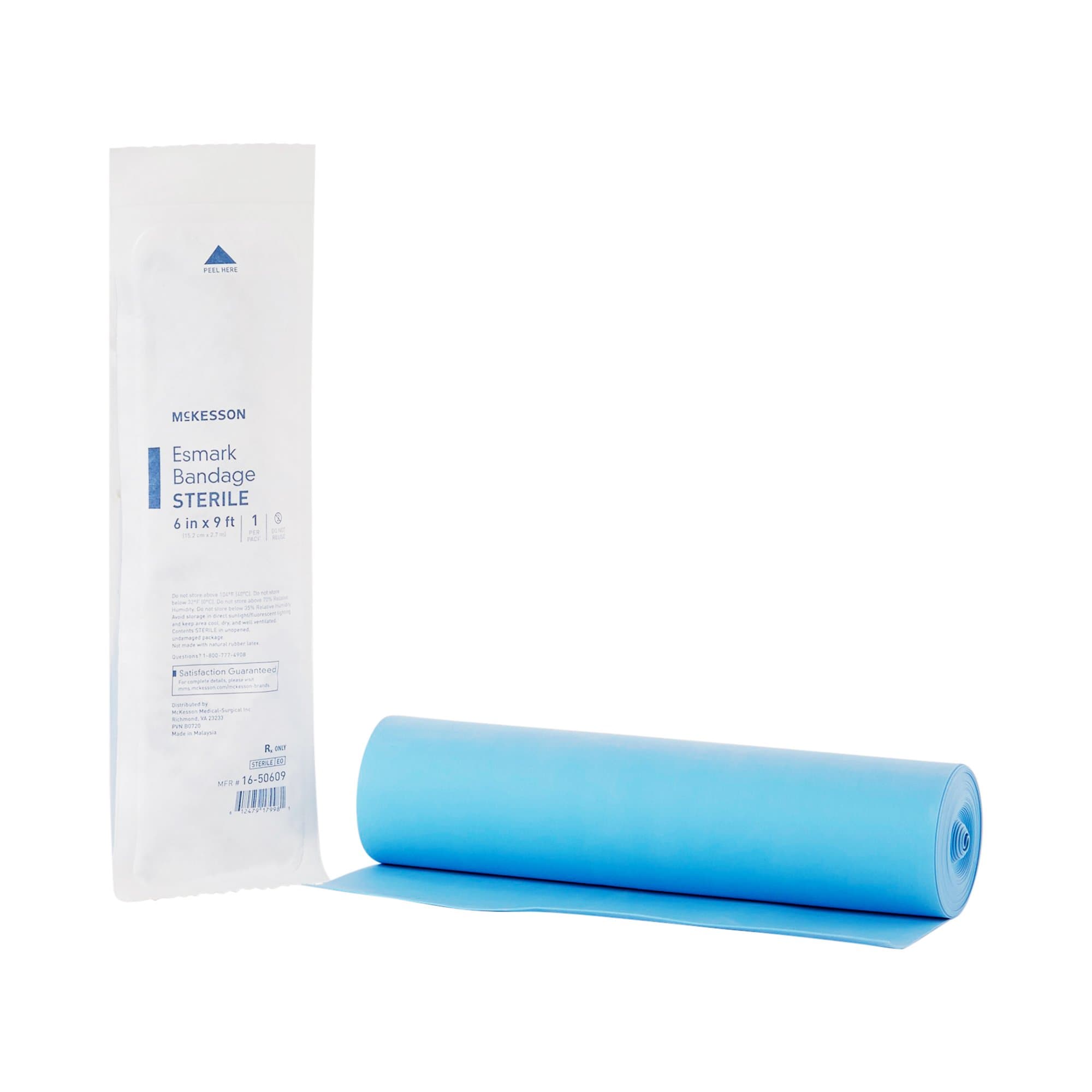 Picture of McKesson No Closure Esmark Compression Bandage, 6 Inch x 3 Yard