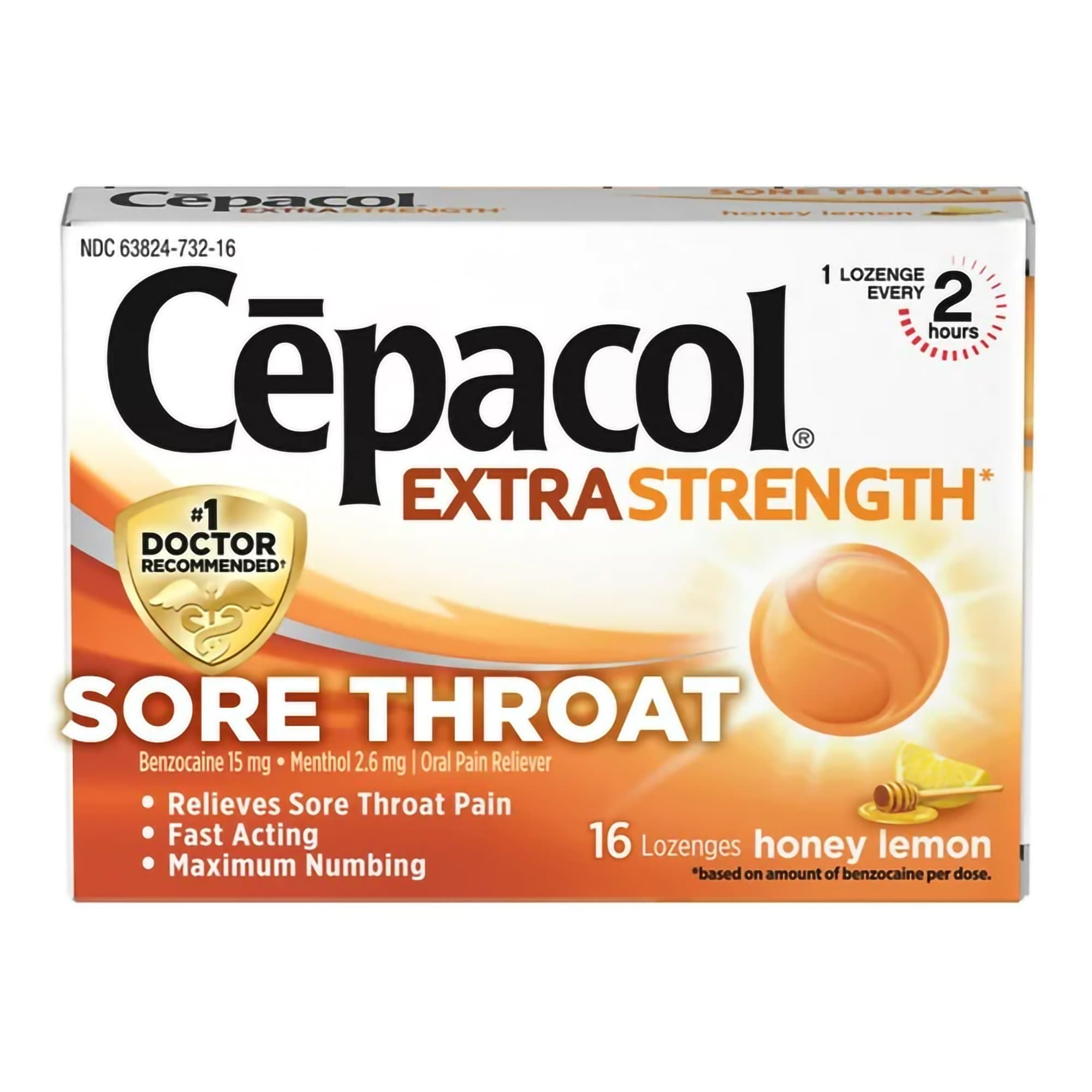 Picture of Cepacol Extra Strength Benzocaine / Menthol Sore Throat Relief