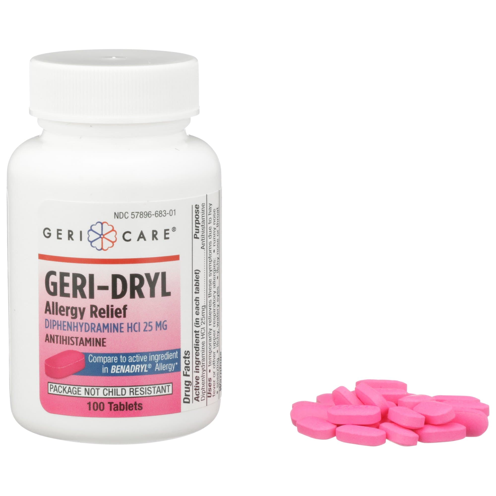 Picture of Geri-Dryl Diphenhydramine Allergy Relief
