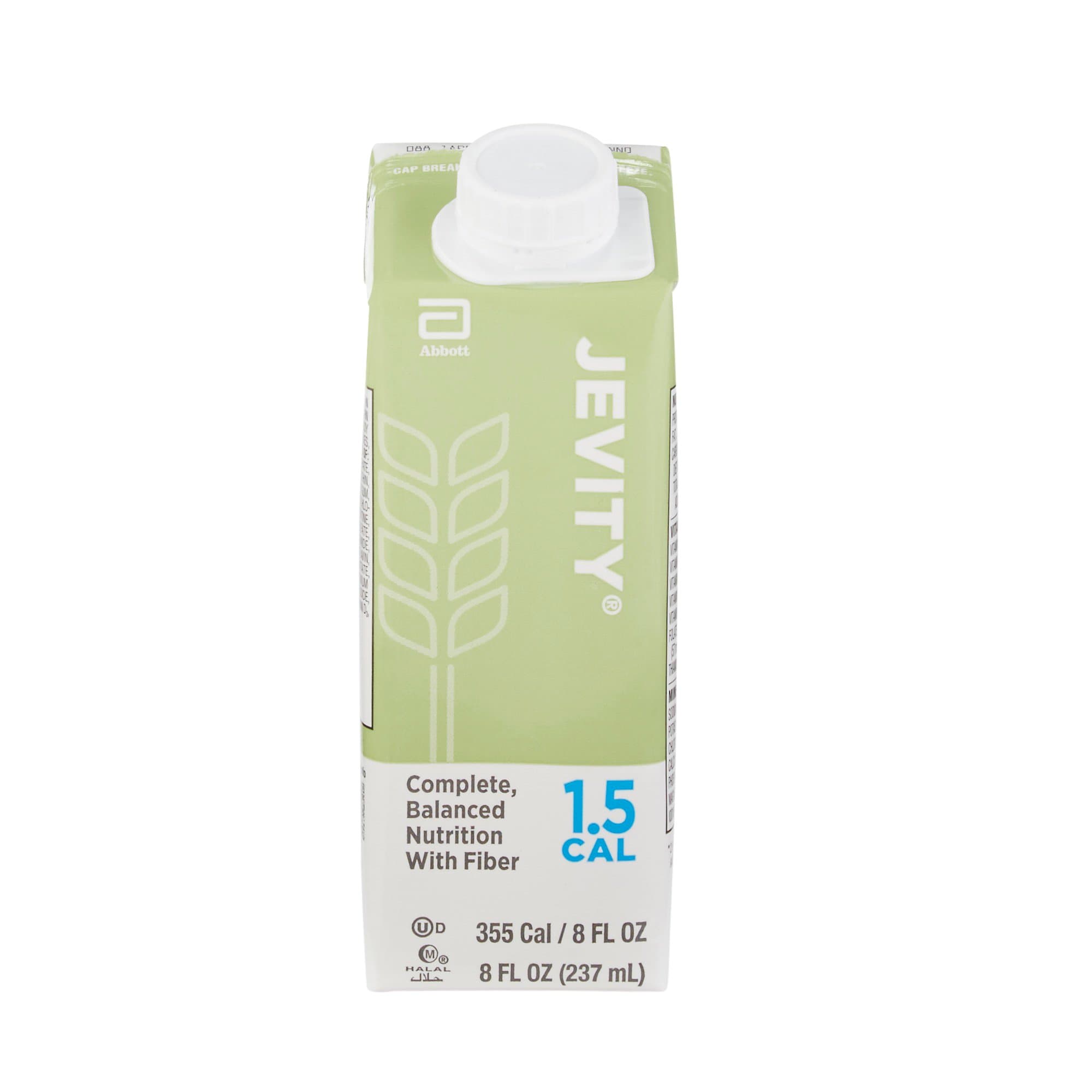 Picture of Jevity 1.5 Cal Complete, Balanced Nutrition with Fiber, 8-ounce carton