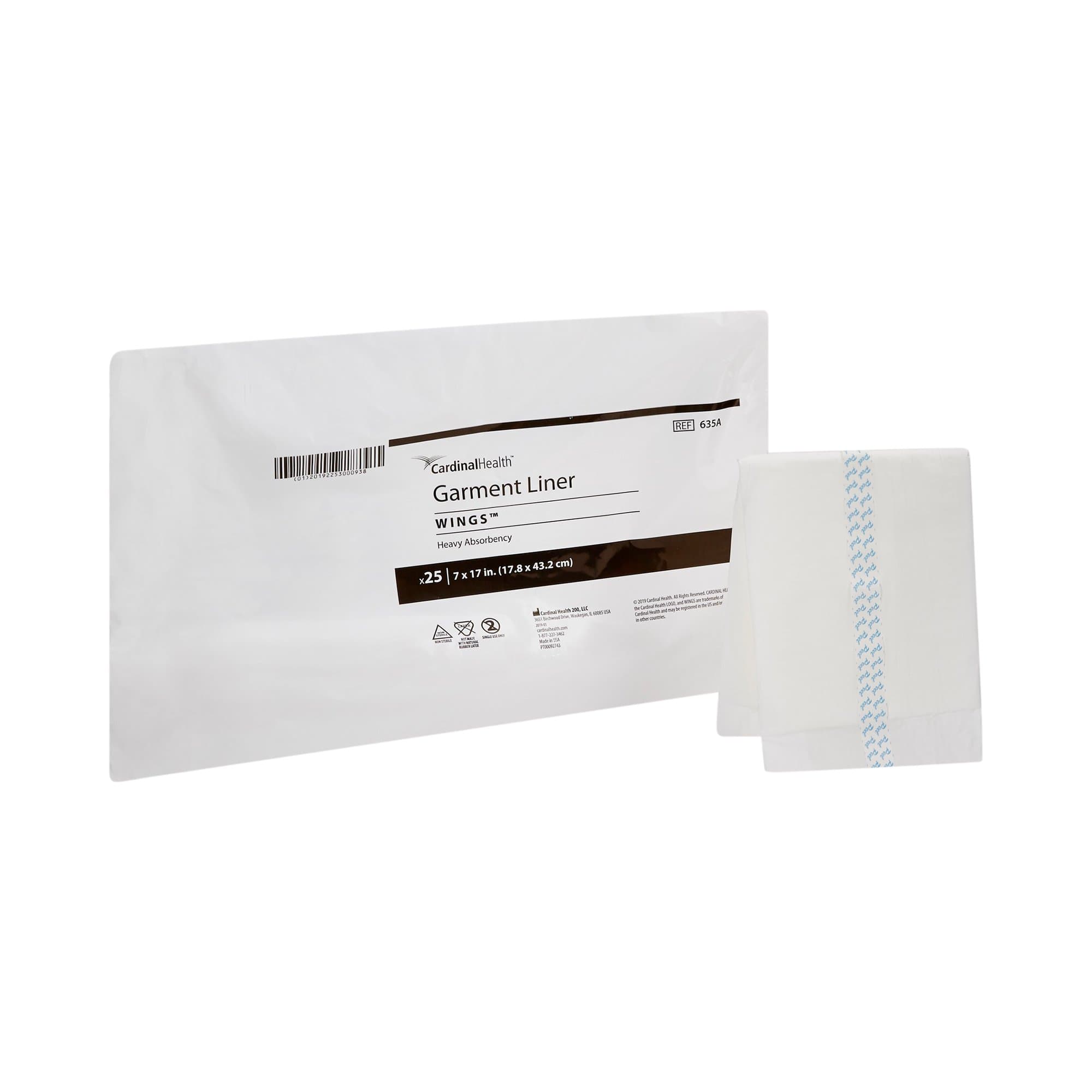 Picture of Simplicity Incontinence Liner, Polymer Core, One Size Fits Most Adults, Unisex