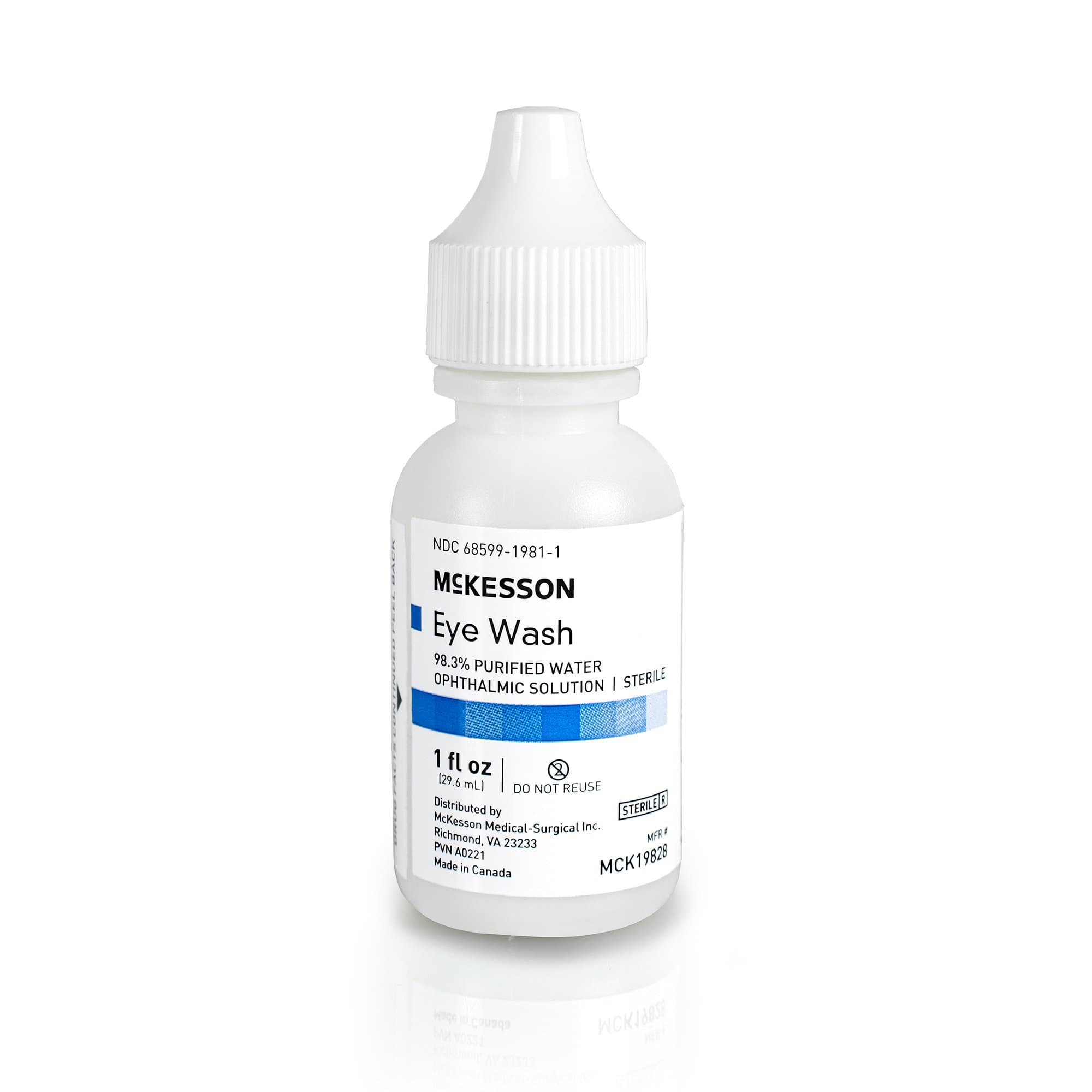 Picture of McKesson Eye Wash Solution, 1-ounce Squeeze Bottle