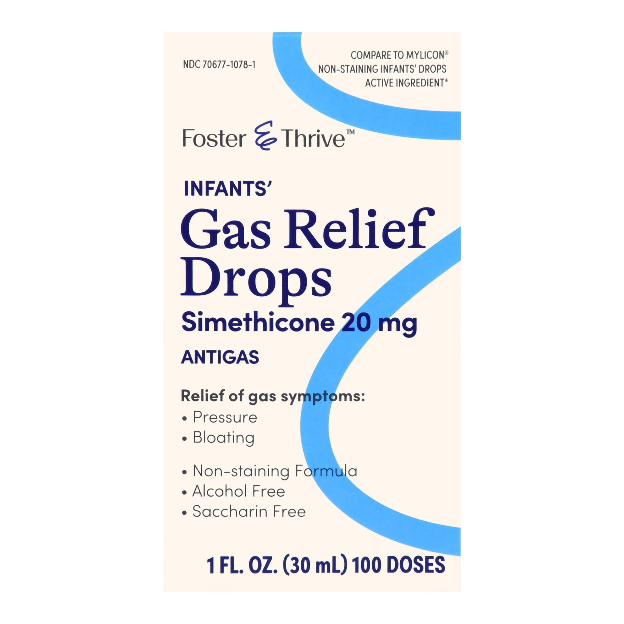 Picture of Foster & ThriveTM Simethicone Infant Gas Relief, 1-ounce Dropper Bottle