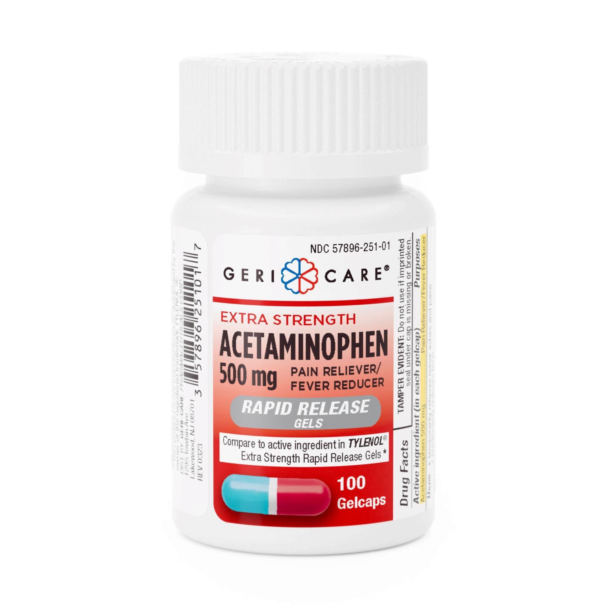Picture of Geri-Care Acetaminophen Pain Relief