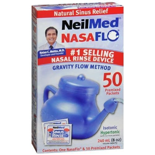 Picture of Neilmed Nasaflo Neti Pot Saline Nasal Rinse Kit