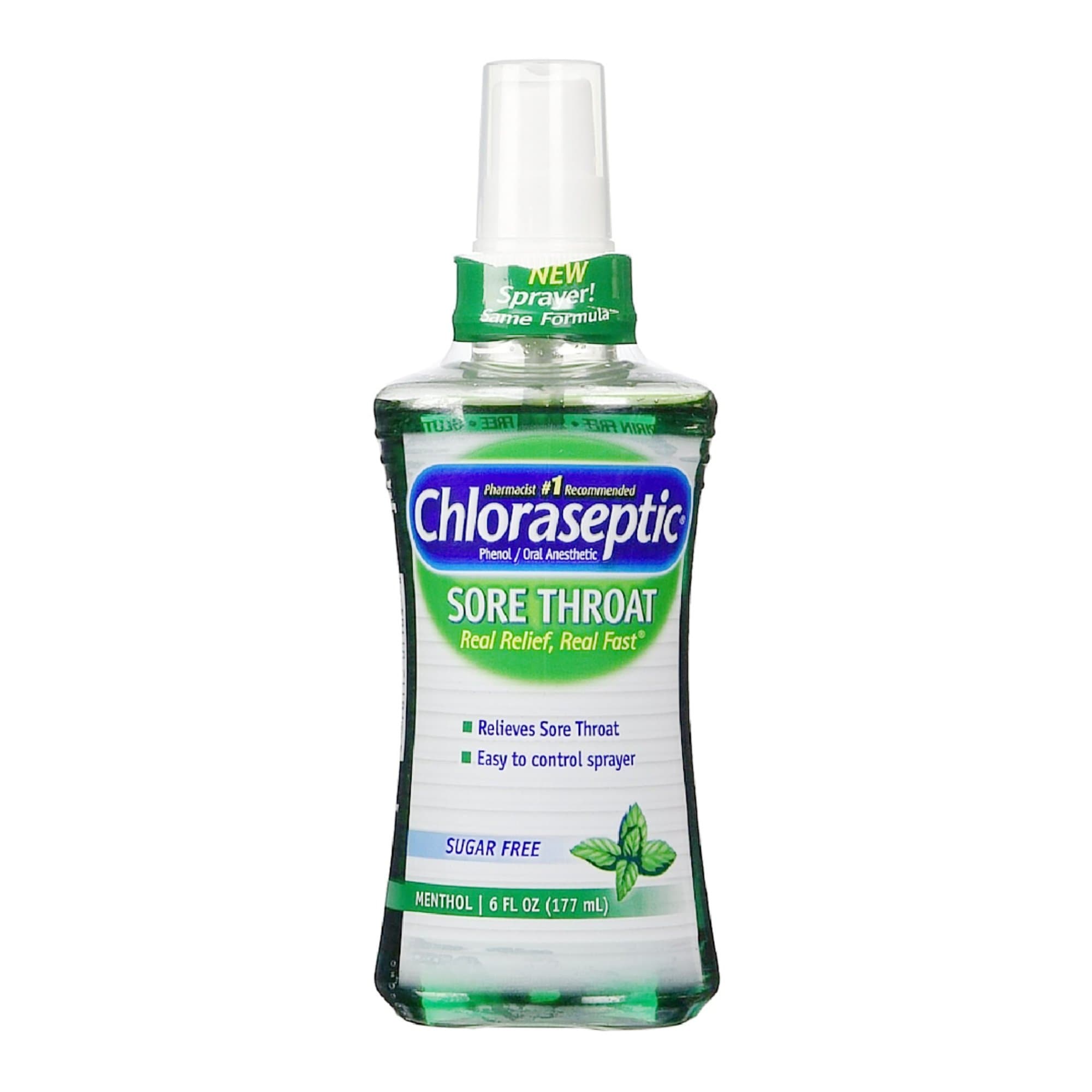 Picture of Chloraseptic Phenol Sore Throat Relief, 6-ounce Spray Bottle