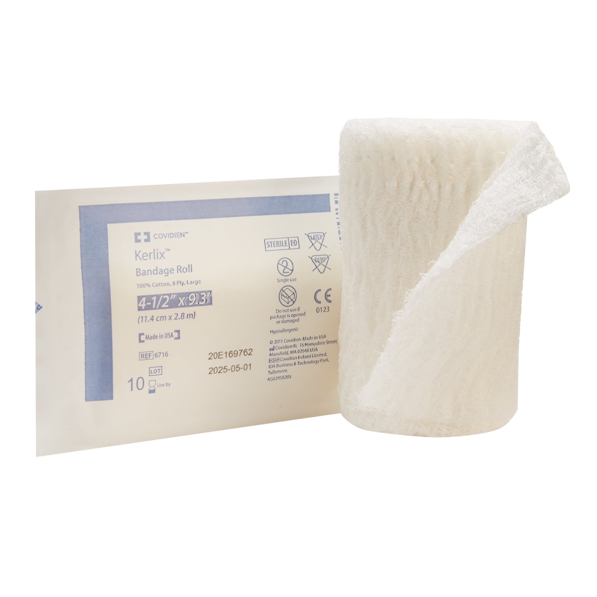 Picture of KerlixTM Sterile Fluff Bandage Roll, 4-1/2 Inch x 3-1/10 Yard, 8-Ply