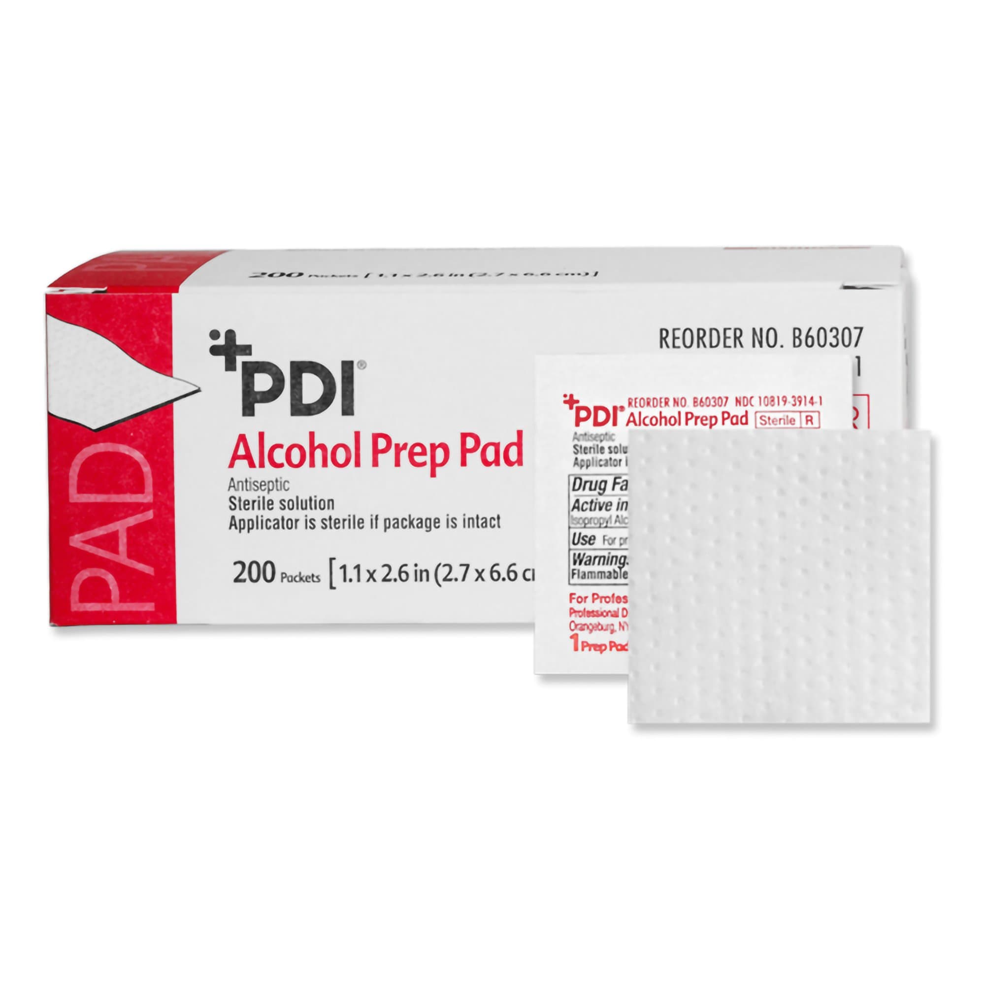 Picture of PDI Alcohol Prep Pad, 2 x 2 Inch