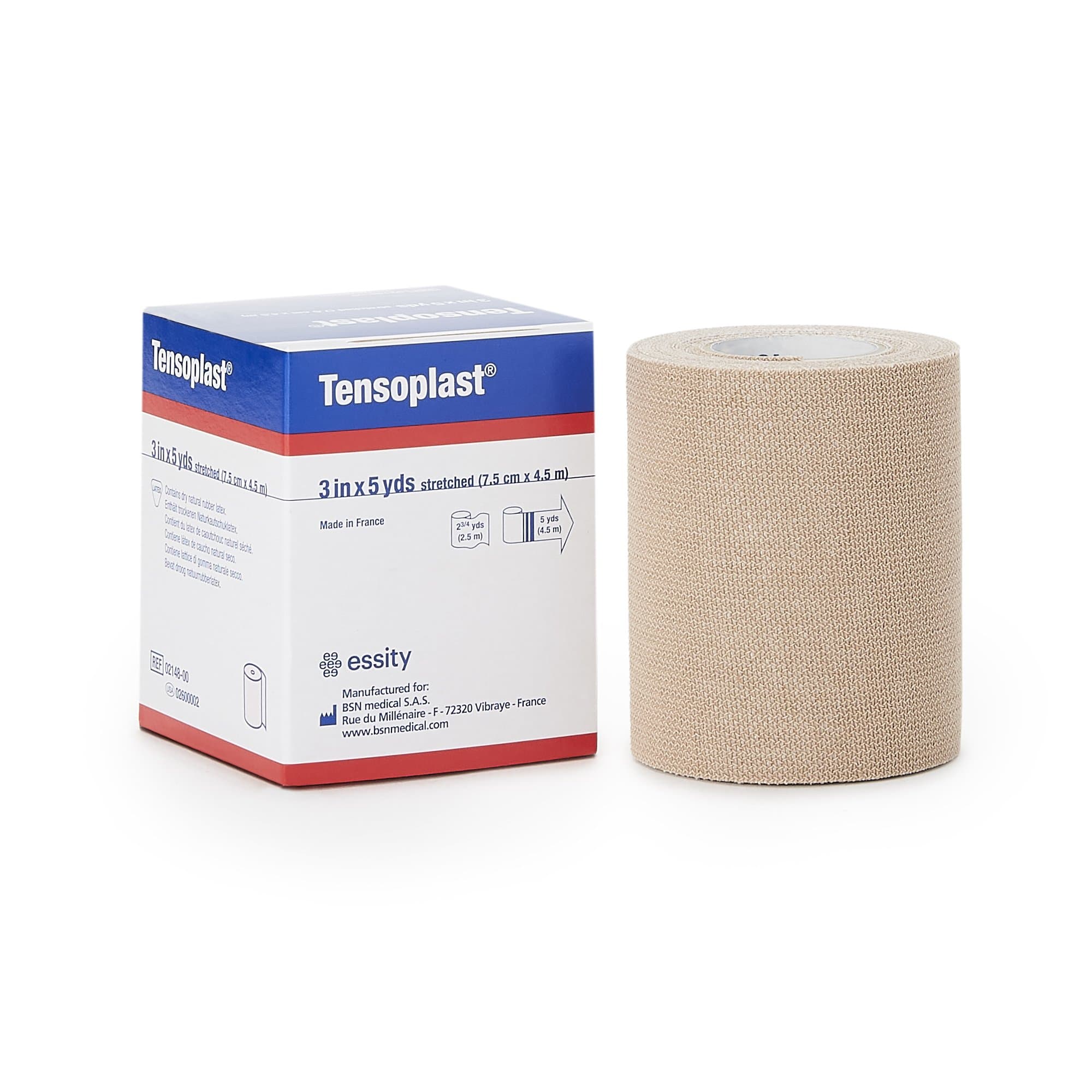 Picture of Tensoplast No Closure Elastic Adhesive Bandage, 3 Inch x 5 Yard
