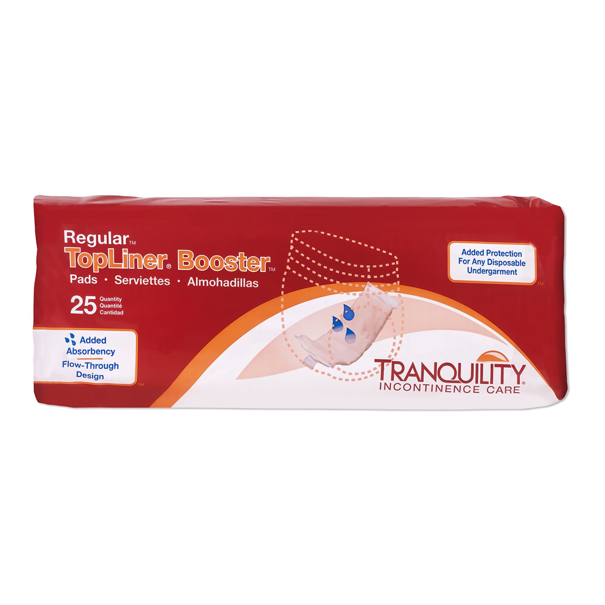Picture of TopLinerTM Added Absorbency Incontinence Booster Pad, 234 x 14 Inch