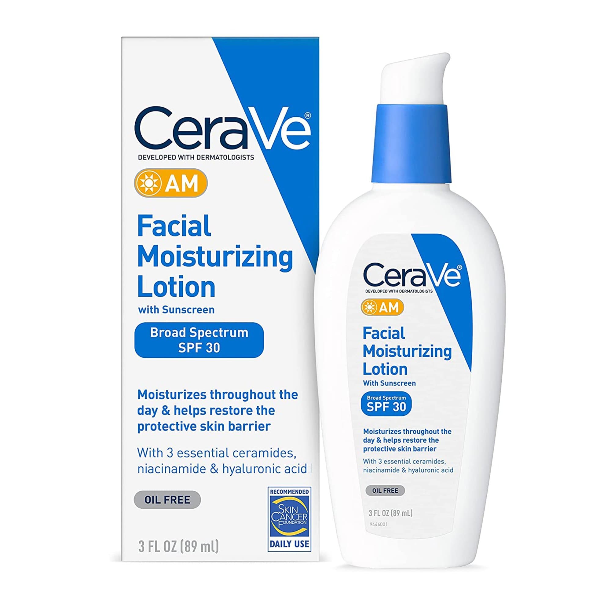 Picture of CeraVe AM Facial Moisturizing Lotion with Sunscreen