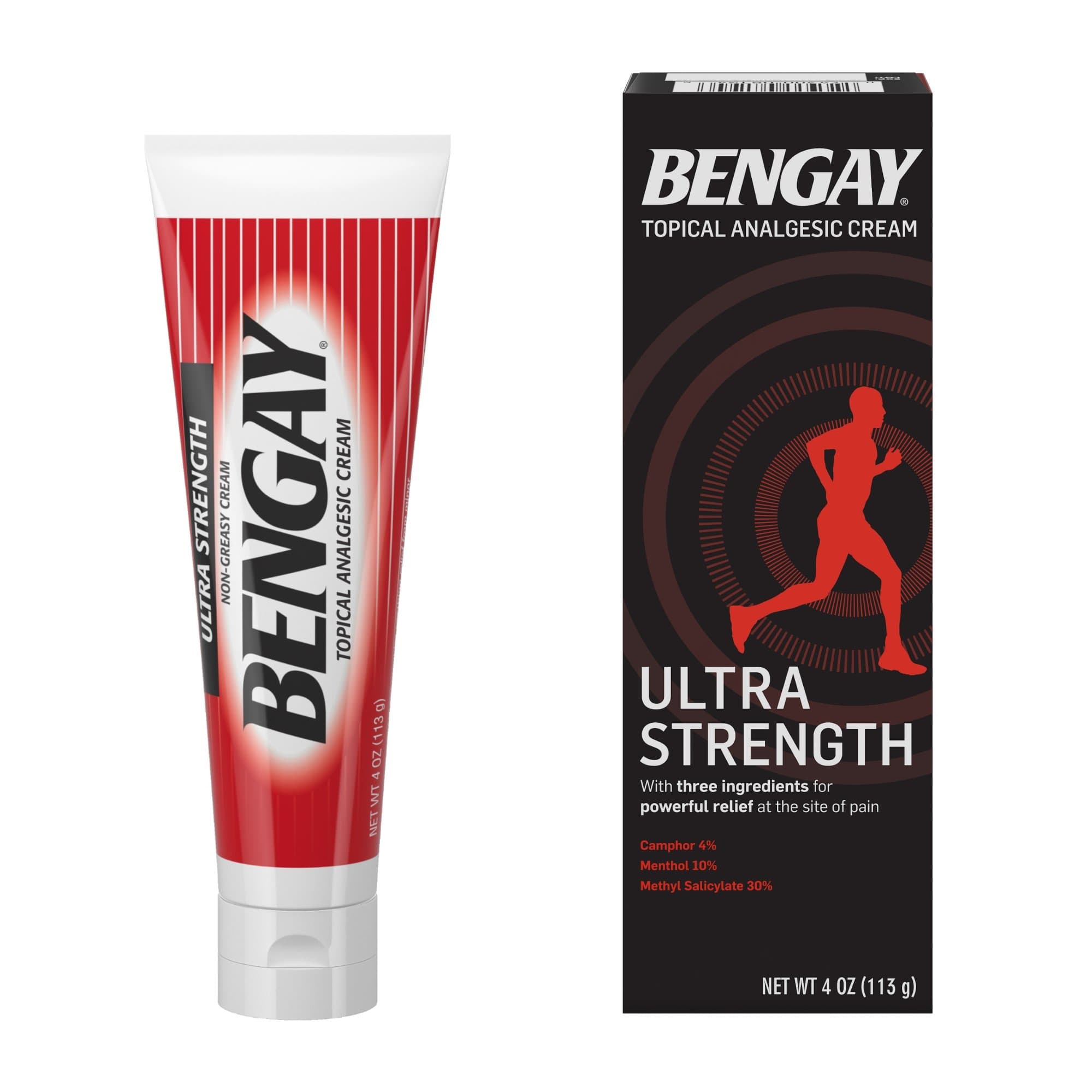 Picture of Bengay Ultra Strength Topical Analgesic Cream, 4-ounce tube