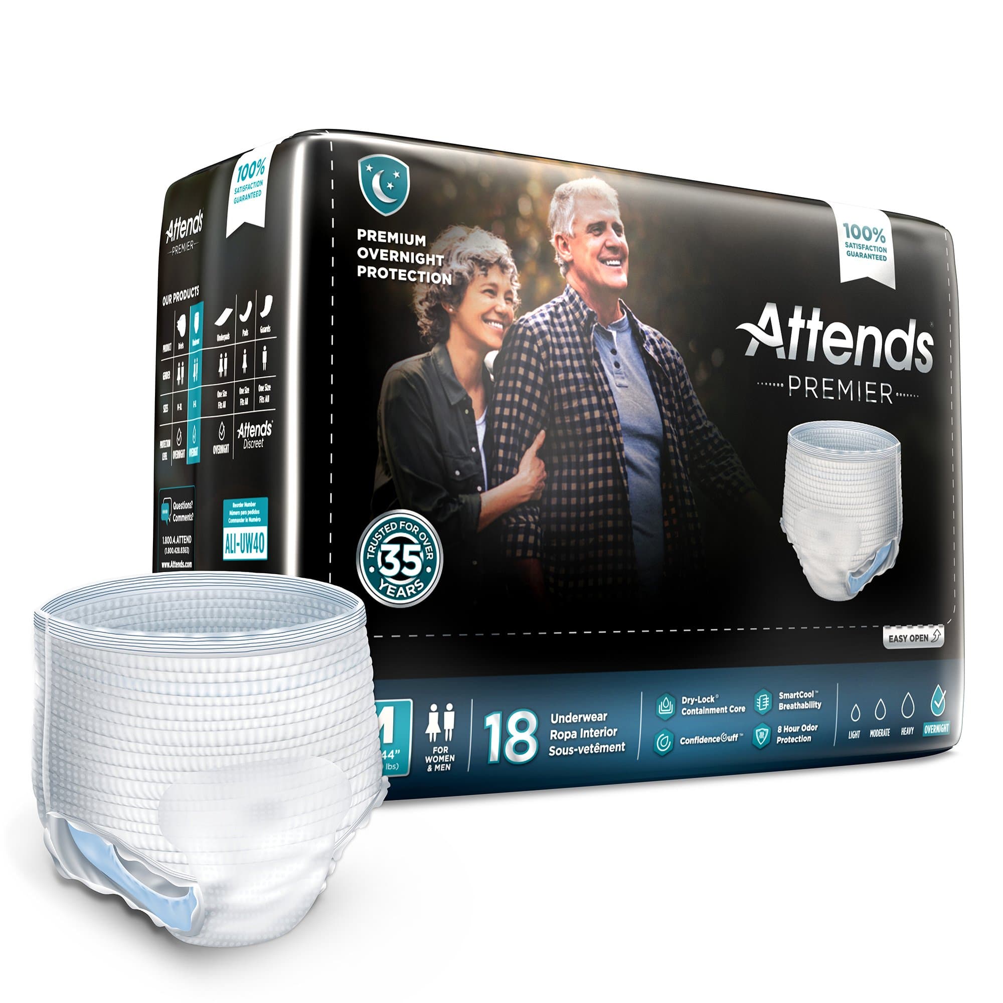 Picture of Attends Premier Underwear, Medium