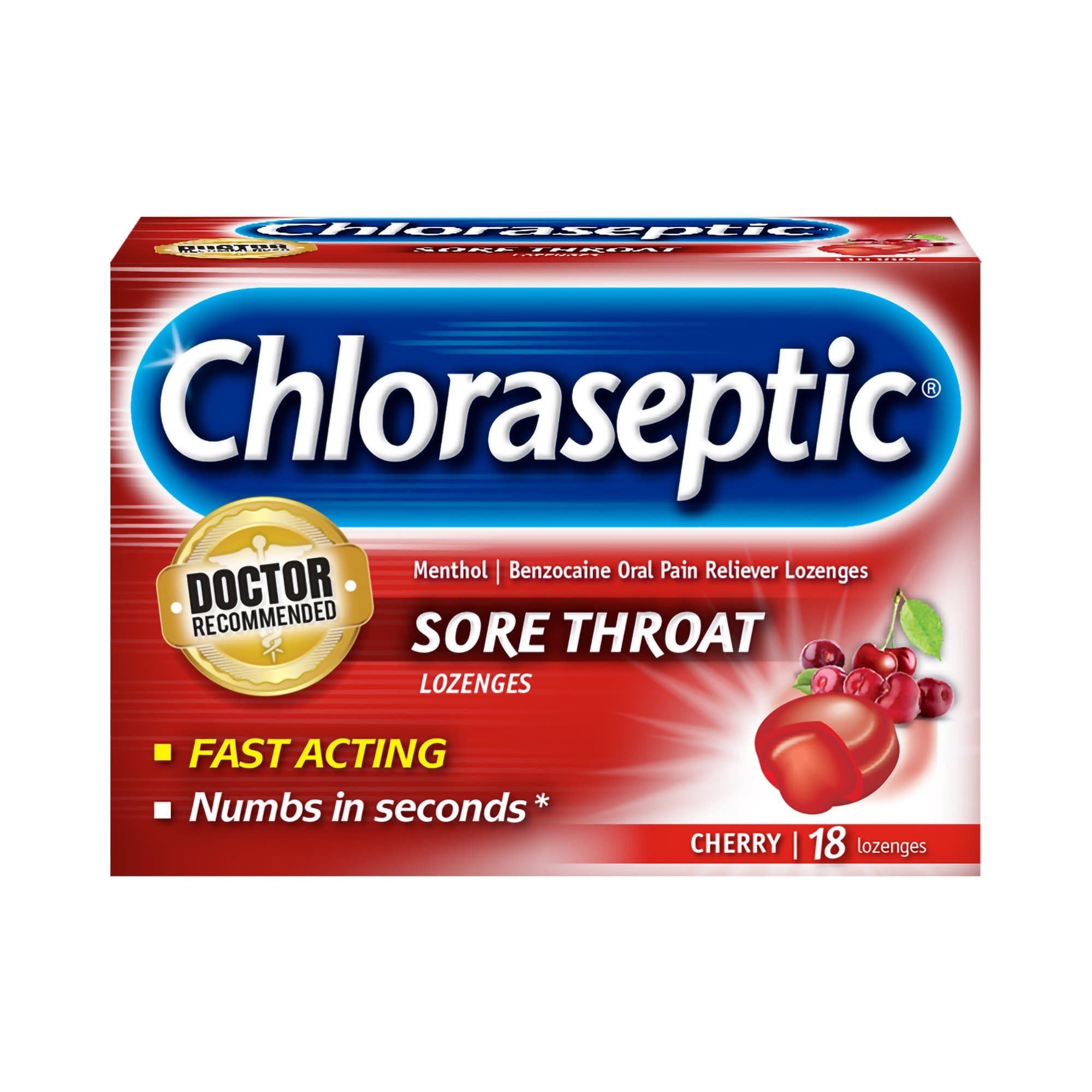 Picture of Chloraseptic Phenol / Benzocaine Sore Throat Relief