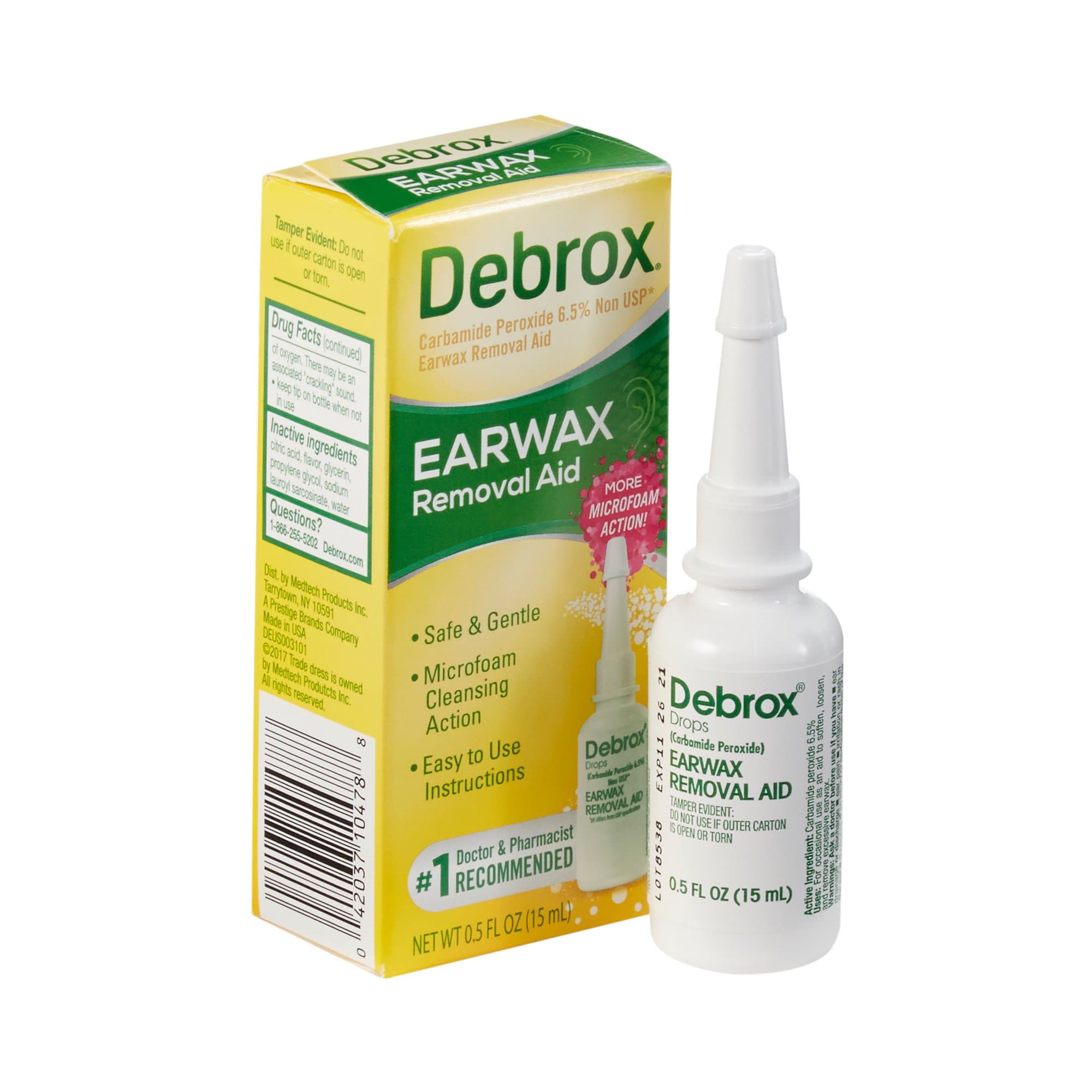 Picture of Debrox Earwax Removal Aid, 0.5 Fl. Oz.