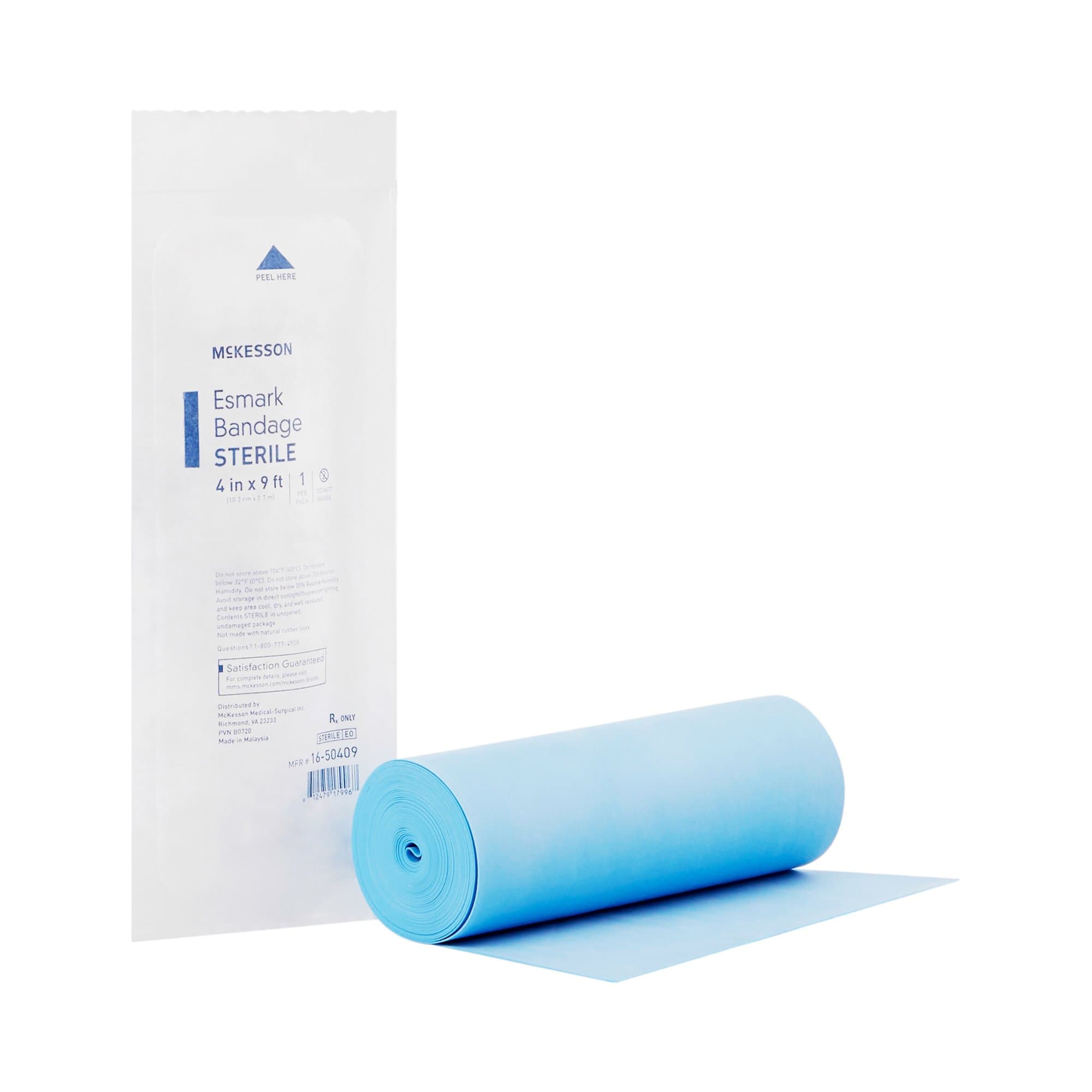 Picture of McKesson No Closure Esmark Compression Bandage, 4 Inch x 3 Yard