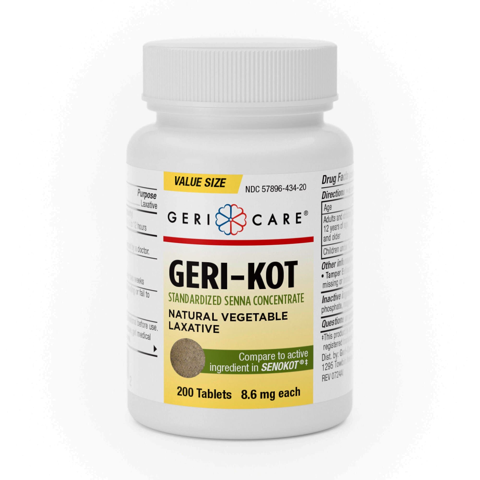 Picture of Geri-Care Geri-Kot Senna Concentrate Natural Vegetable Laxative