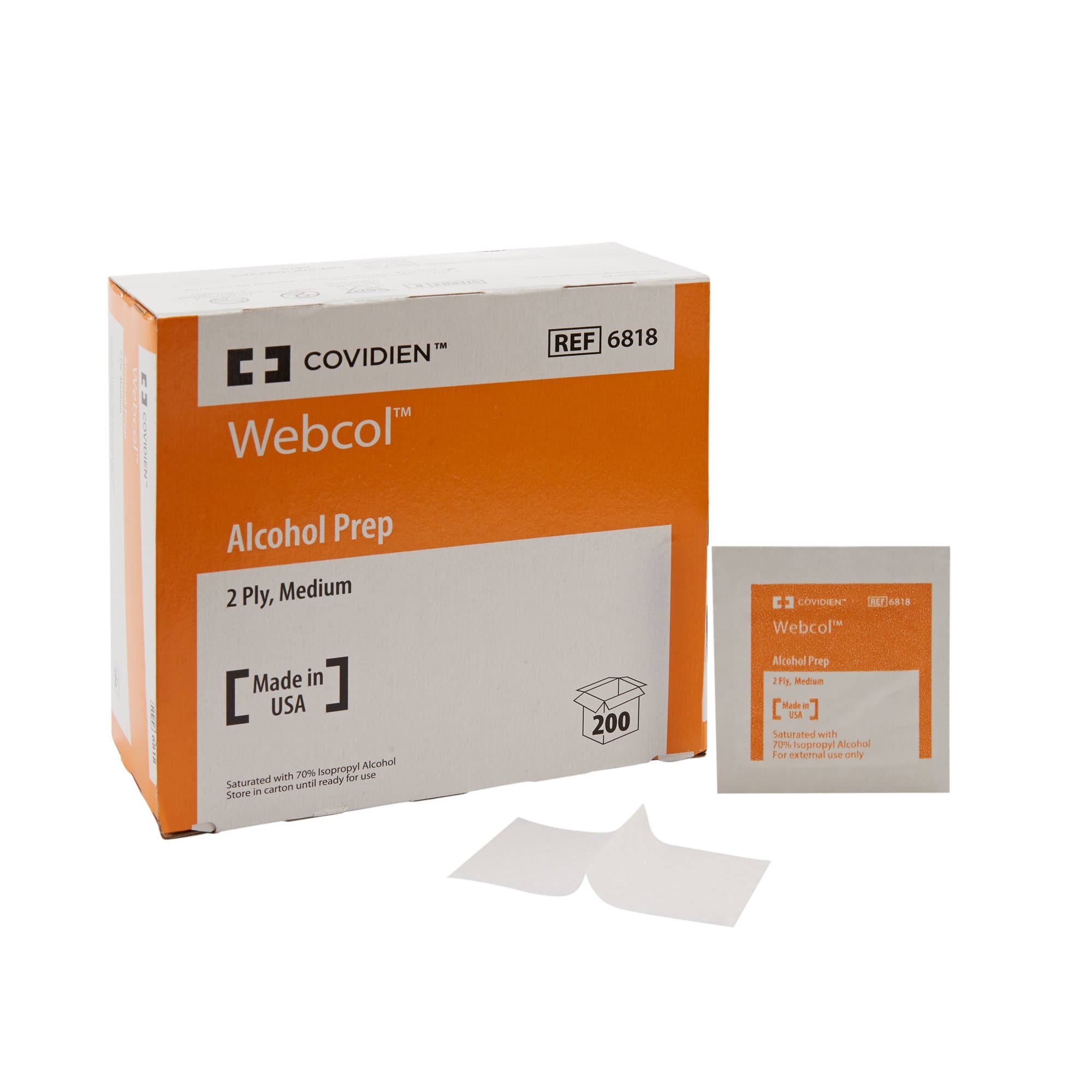 Picture of WebcolTM Alcohol Prep Pad