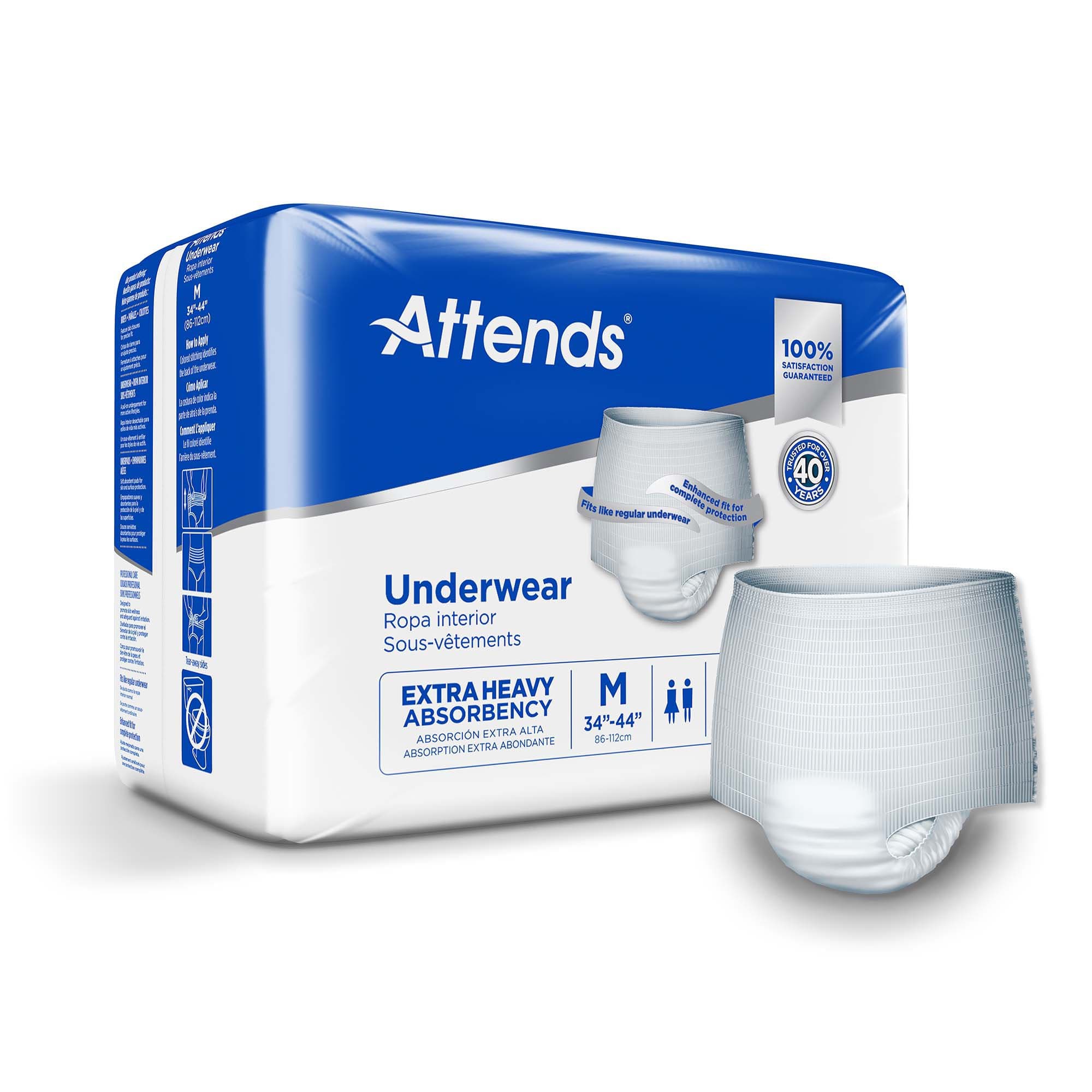 Picture of Attends Care Moderate Absorbent Underwear, Regular